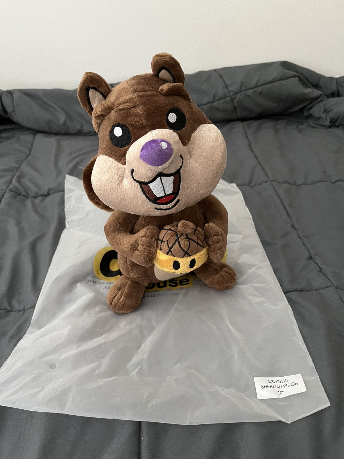 Drew House Sherman Squirrel Plush Justin Bieber Original