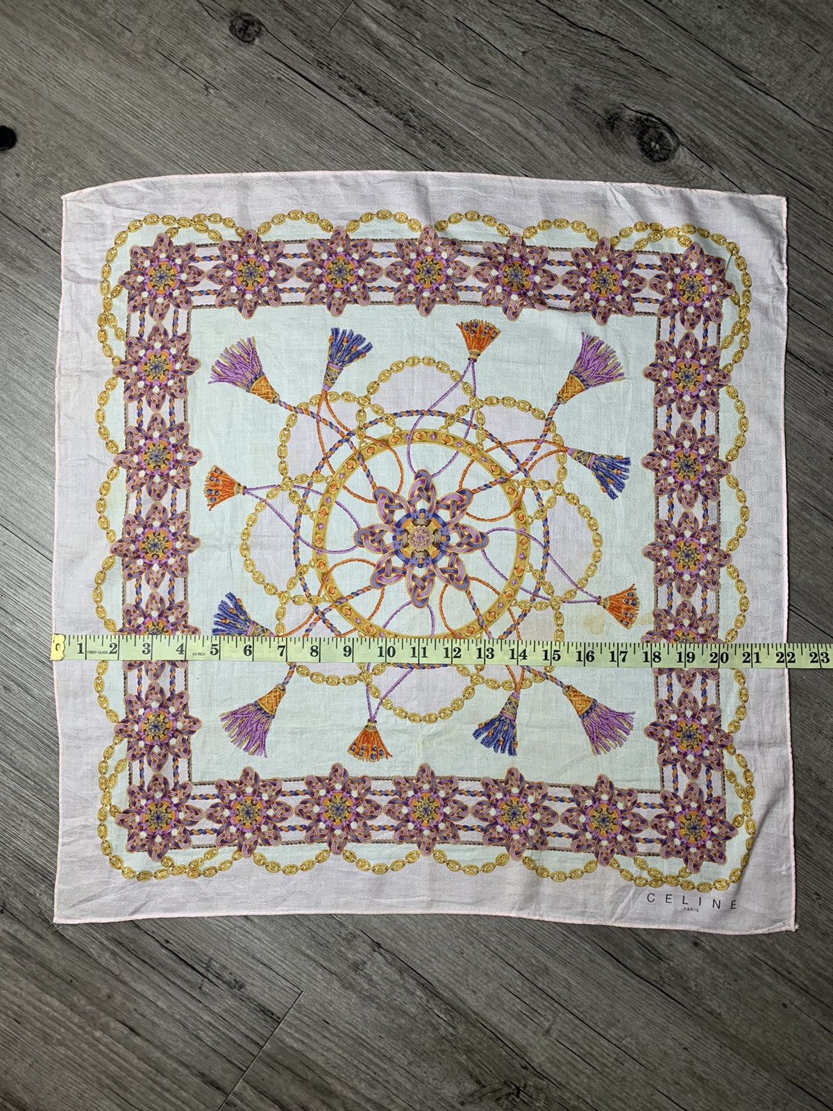 Celine Celine Handkerchief Pocketsquares Size ONE SIZE - 7 Thumbnail