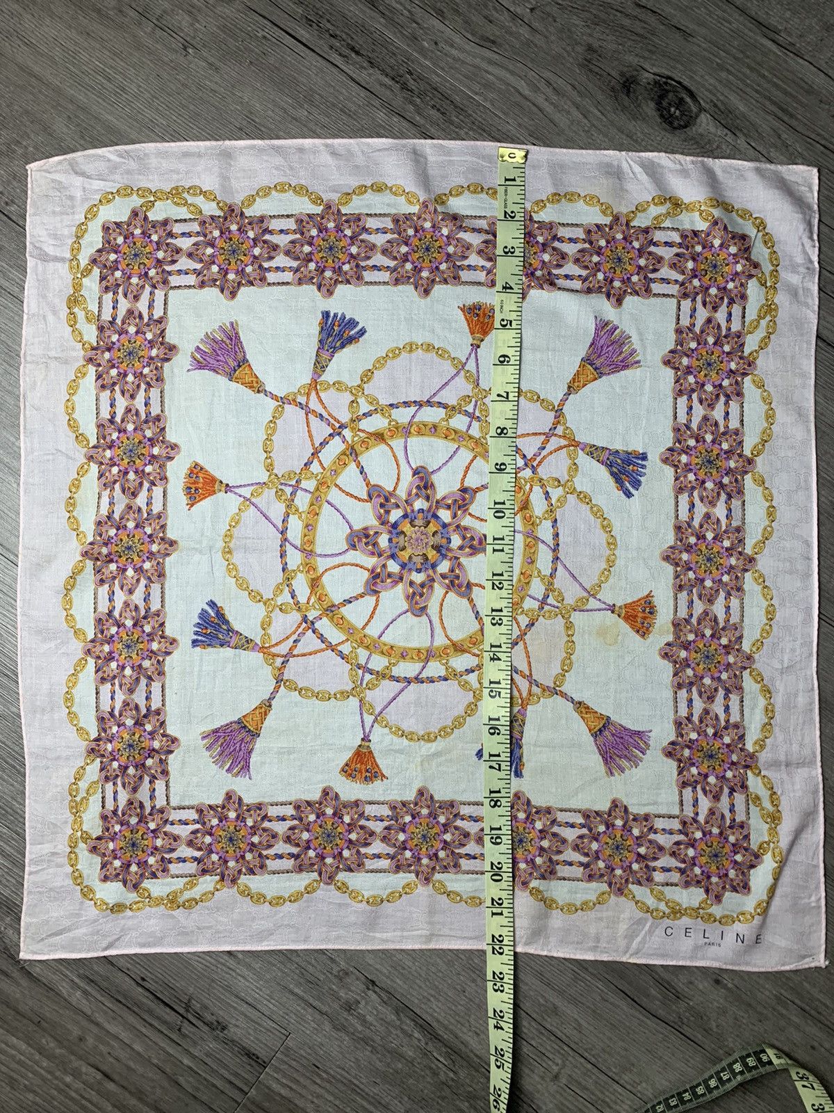 Celine Celine Handkerchief Pocketsquares Size ONE SIZE - 8 Thumbnail