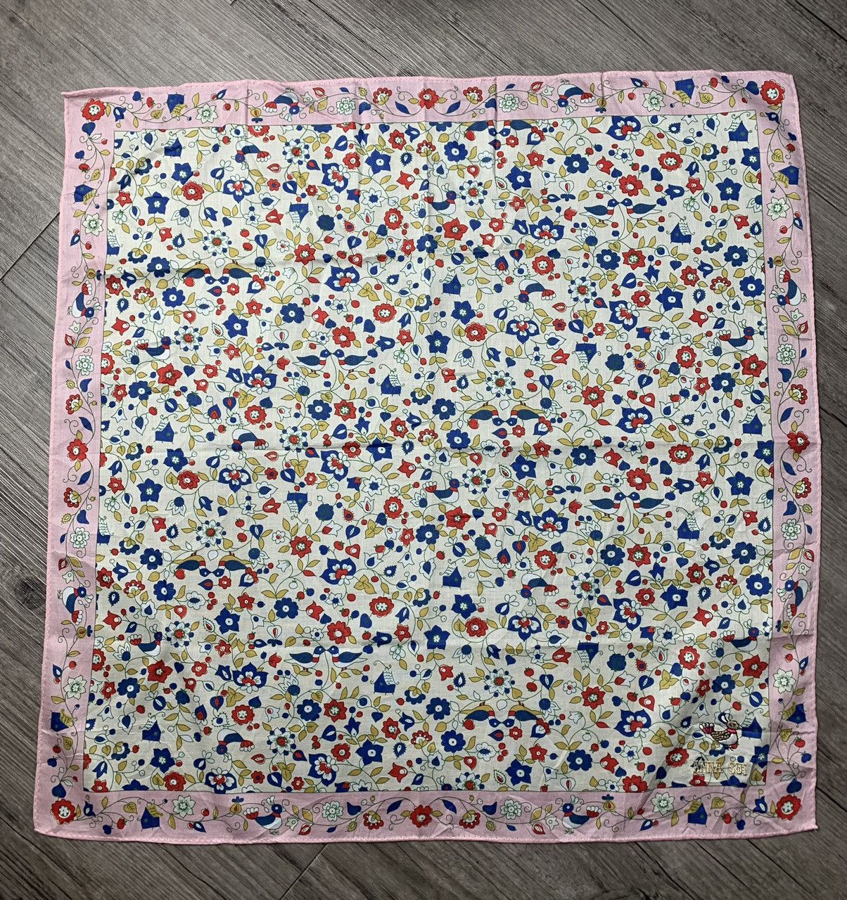 Anna Sui × Designer Anna Sui Handkerchief Pocketsquares Size ONE SIZE - 2 Thumbnail