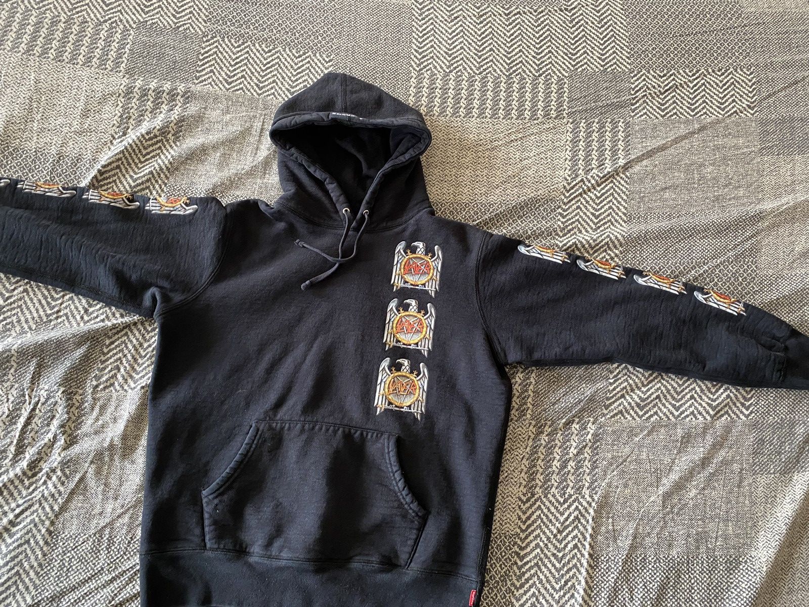 image of Slayer Hoodie in Black, Men's (Size Medium)