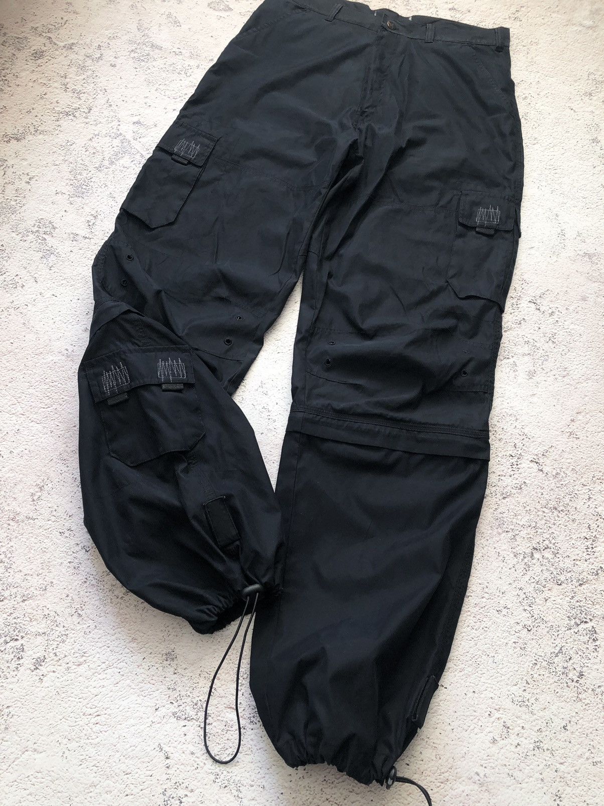 Designer × Vintage Vintage Cargo Transformers Pants y2k / drill Size US 32 / EU 48 - 5 Thumbnail
