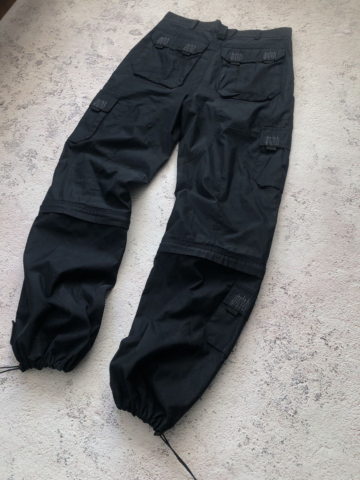 Designer × Vintage Vintage Cargo Transformers Pants y2k / drill Size US 32 / EU 48 - 11 Thumbnail