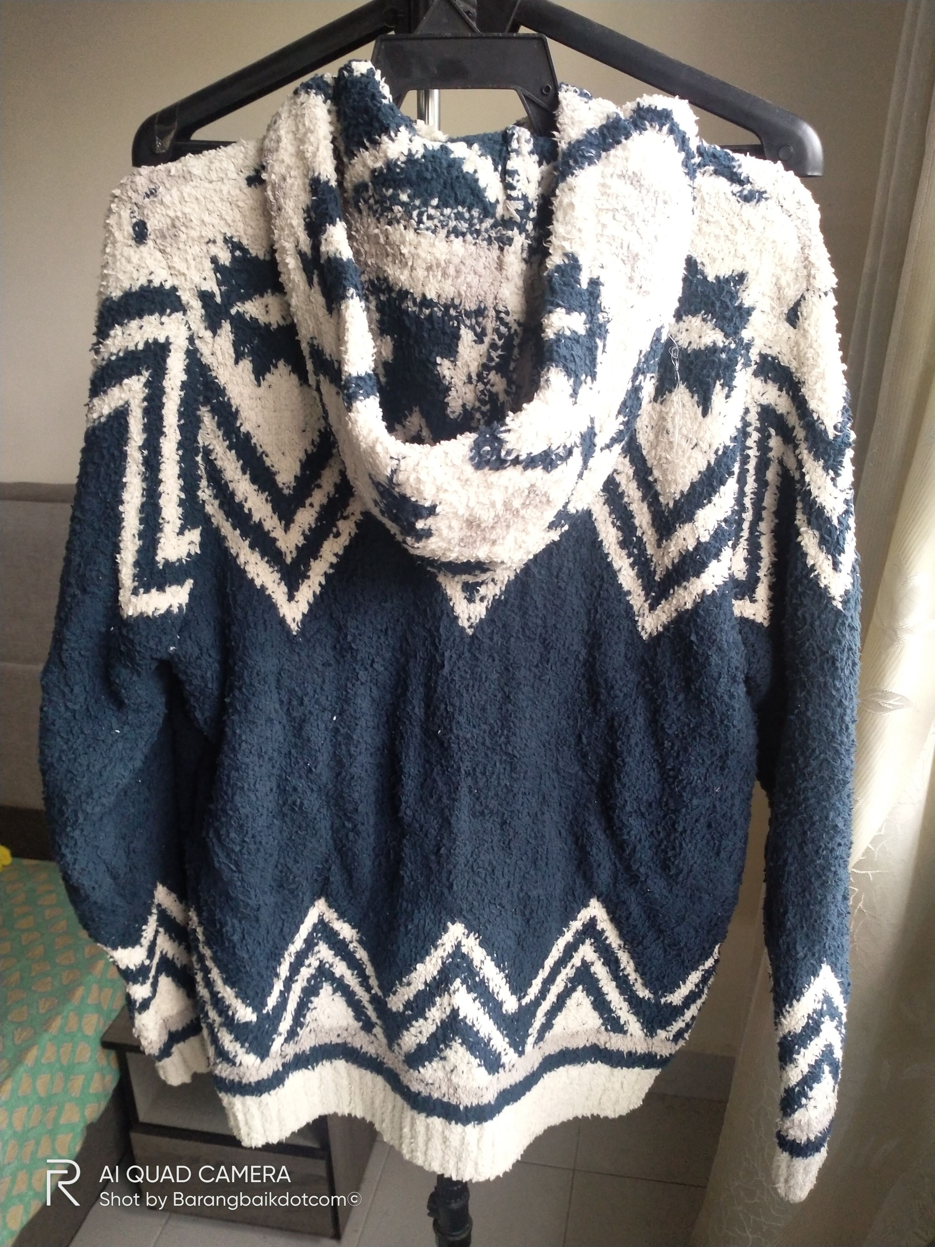 Japanese Brand × Vintage Anti Ballistic knitwear zip up hooded Size US XL / EU 56 / 4 - 2 Thumbnail