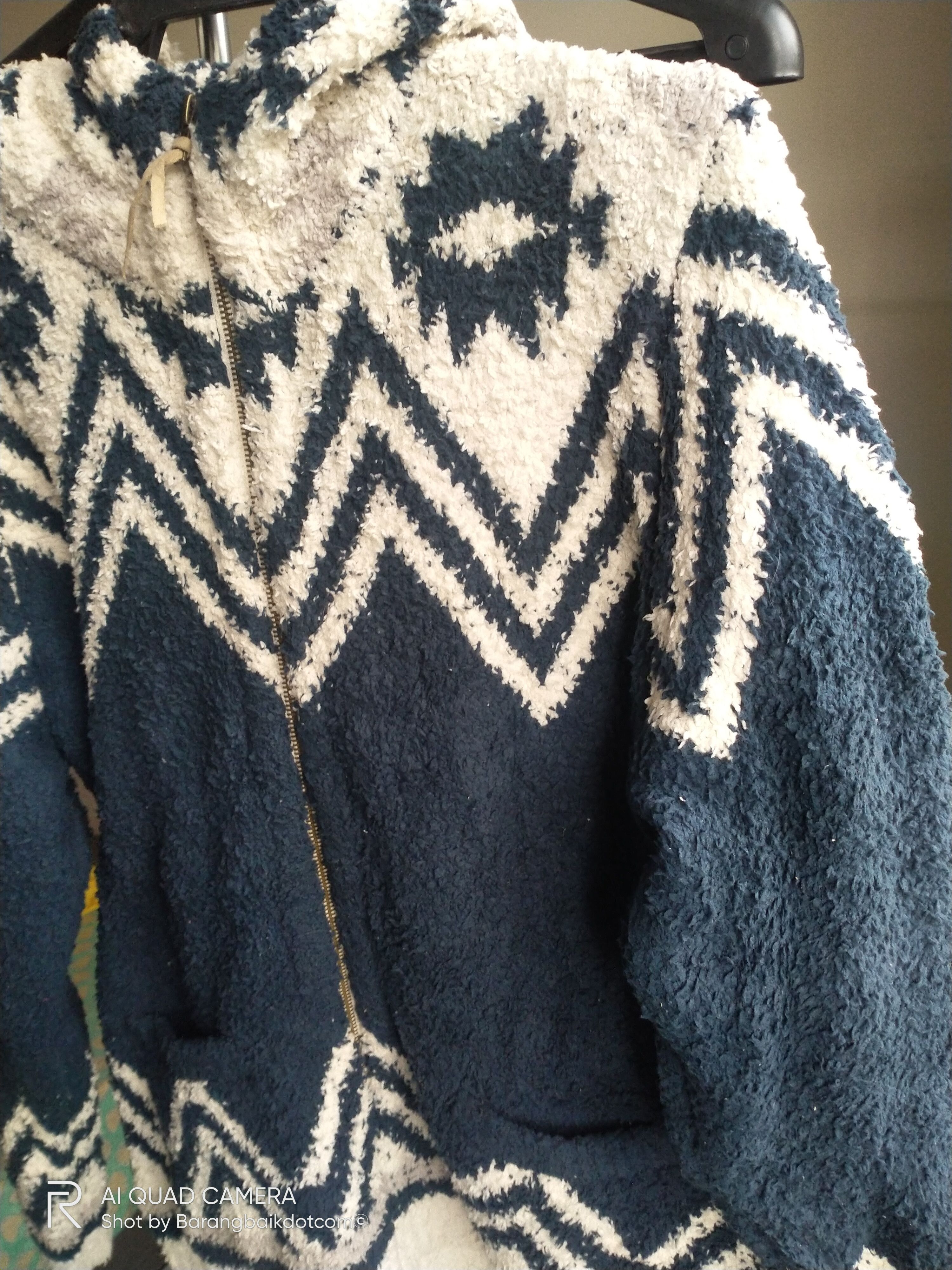 Japanese Brand × Vintage Anti Ballistic knitwear zip up hooded Size US XL / EU 56 / 4 - 5 Thumbnail
