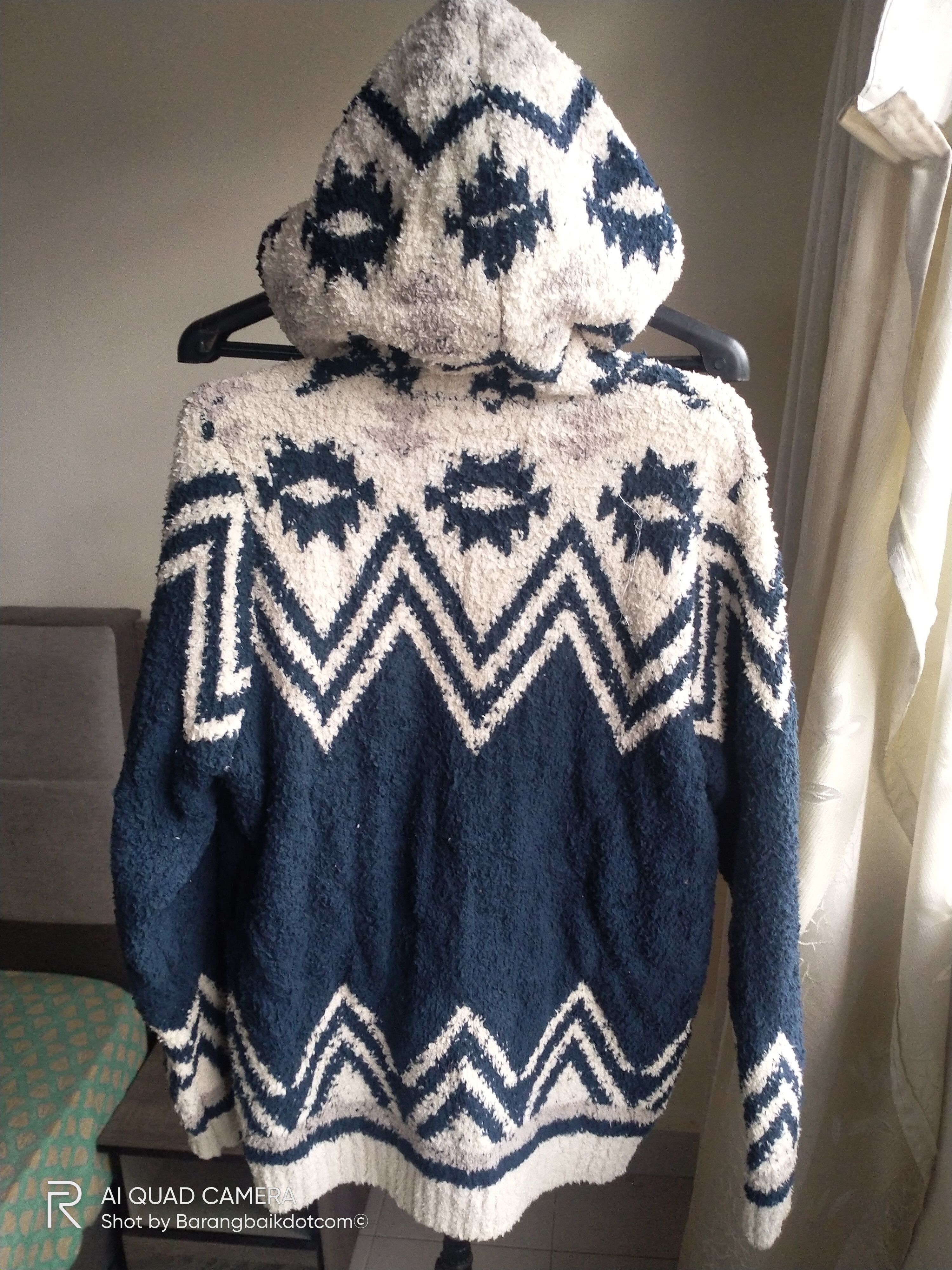 Japanese Brand × Vintage Anti Ballistic knitwear zip up hooded Size US XL / EU 56 / 4 - 4 Thumbnail