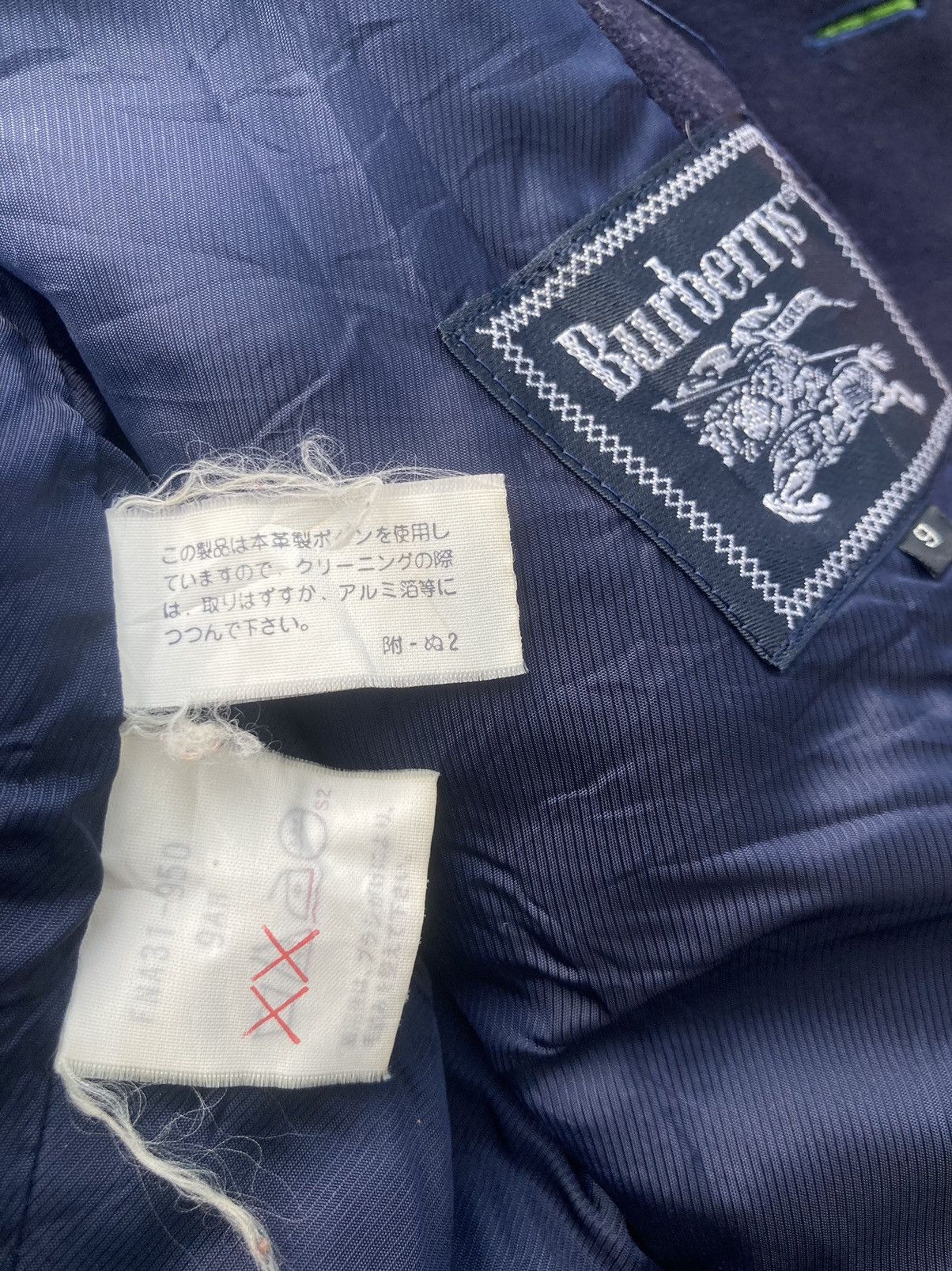 Burberry × Vintage VINTAGE BURBERRY DOUBLE BREAST JACKET Size US L / EU 52-54 / 3 - 7 Thumbnail