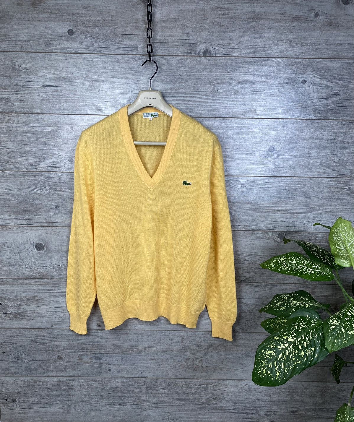 Lacoste Lacoste Sweater Vintage 90s Size US XL / EU 56 / 4 - 3 Thumbnail