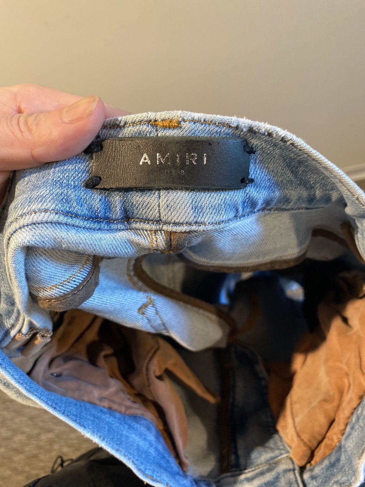 Amiri Amiri distressed light blue jeans Size US 28 / EU 44 - 4 Thumbnail