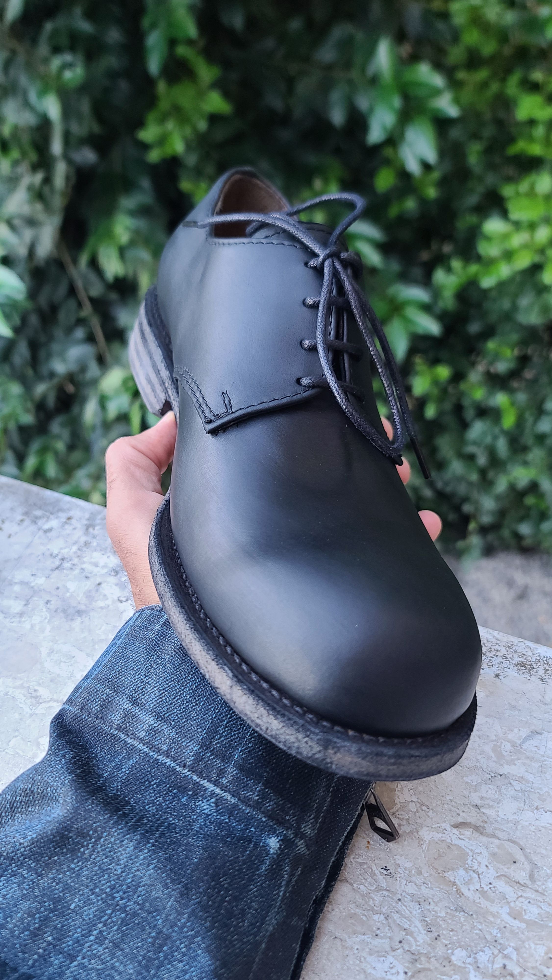 Carpe Diem Casual leather derbies Size US 10 / EU 43 - 4 Thumbnail