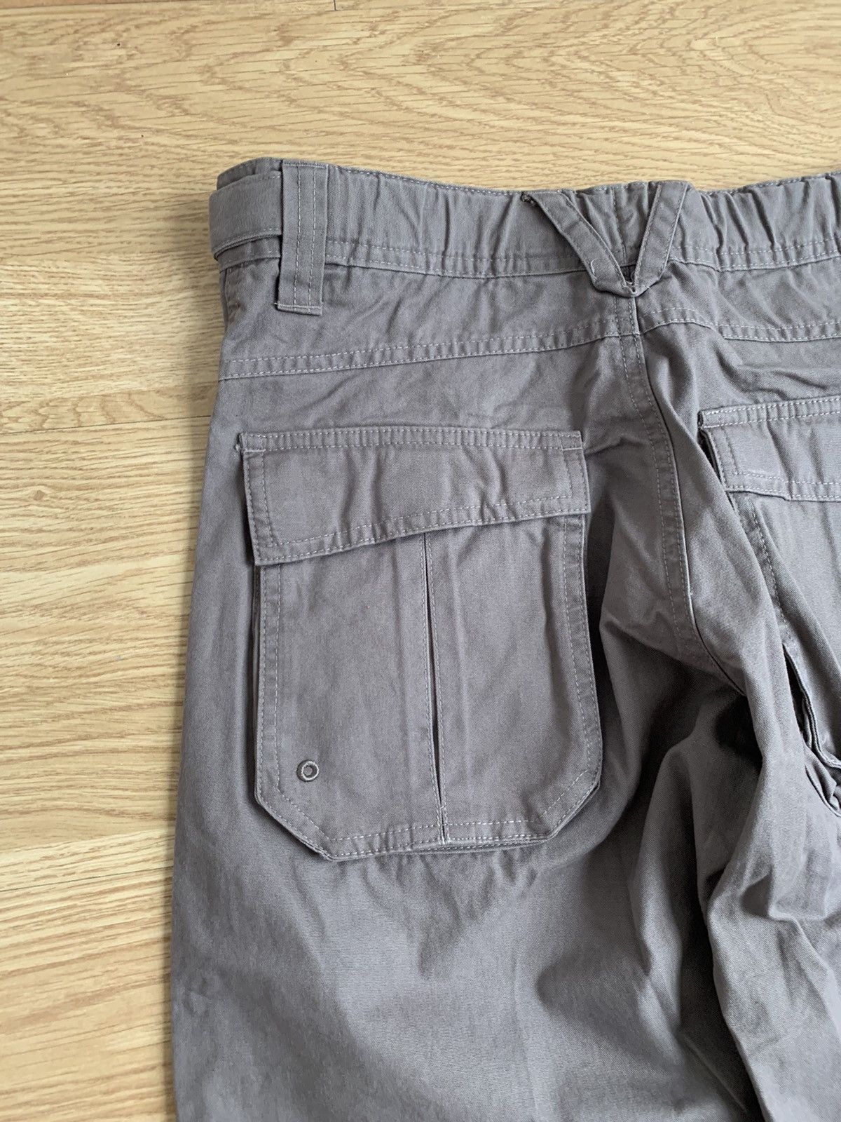 Nike 💥 DS Vintage y2k Nike Brown Cargo Pants Mulitpocket Swoosh Size US 32 / EU 48 - 12 Thumbnail