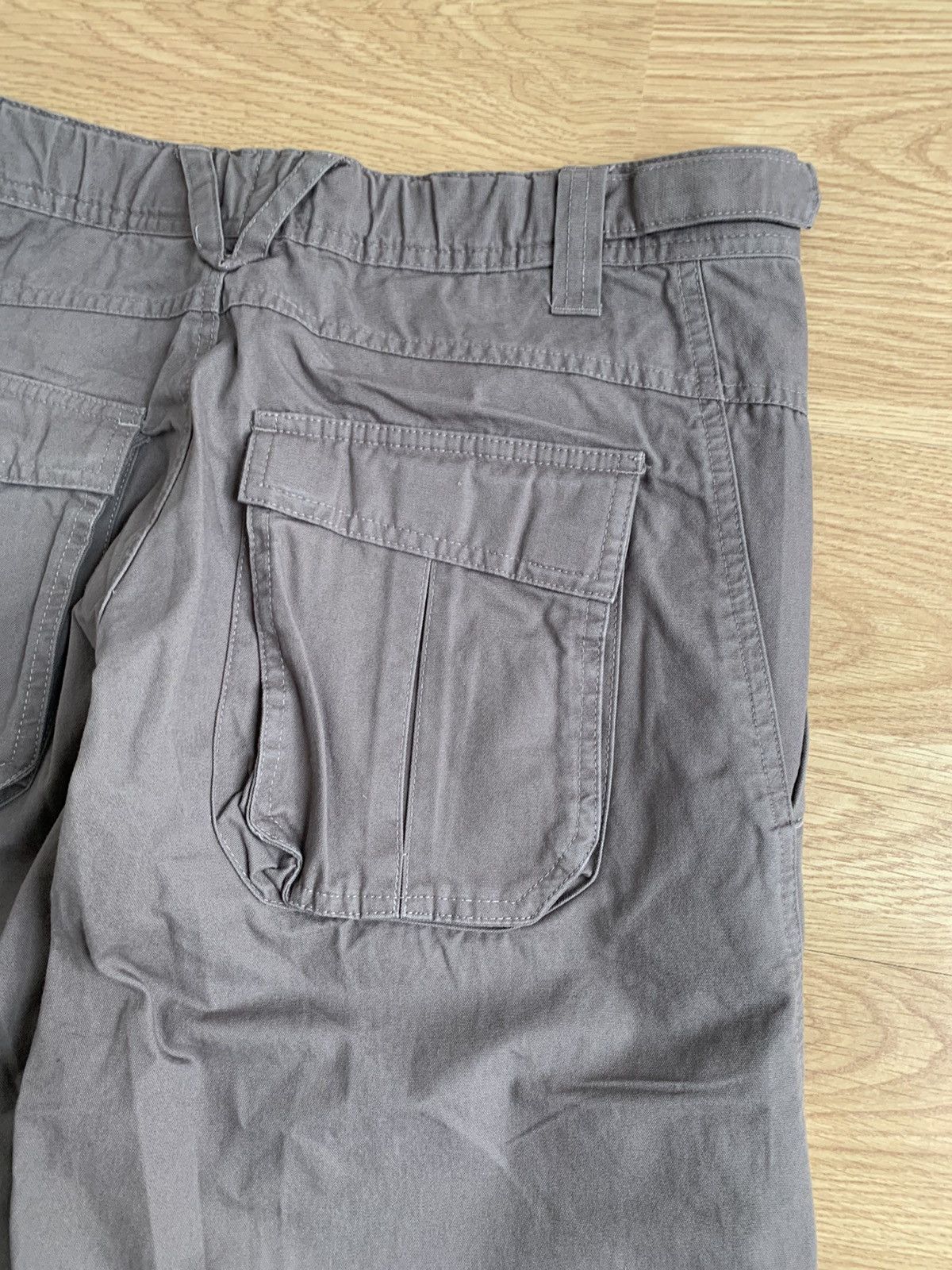 Nike 💥 DS Vintage y2k Nike Brown Cargo Pants Mulitpocket Swoosh Size US 32 / EU 48 - 11 Thumbnail