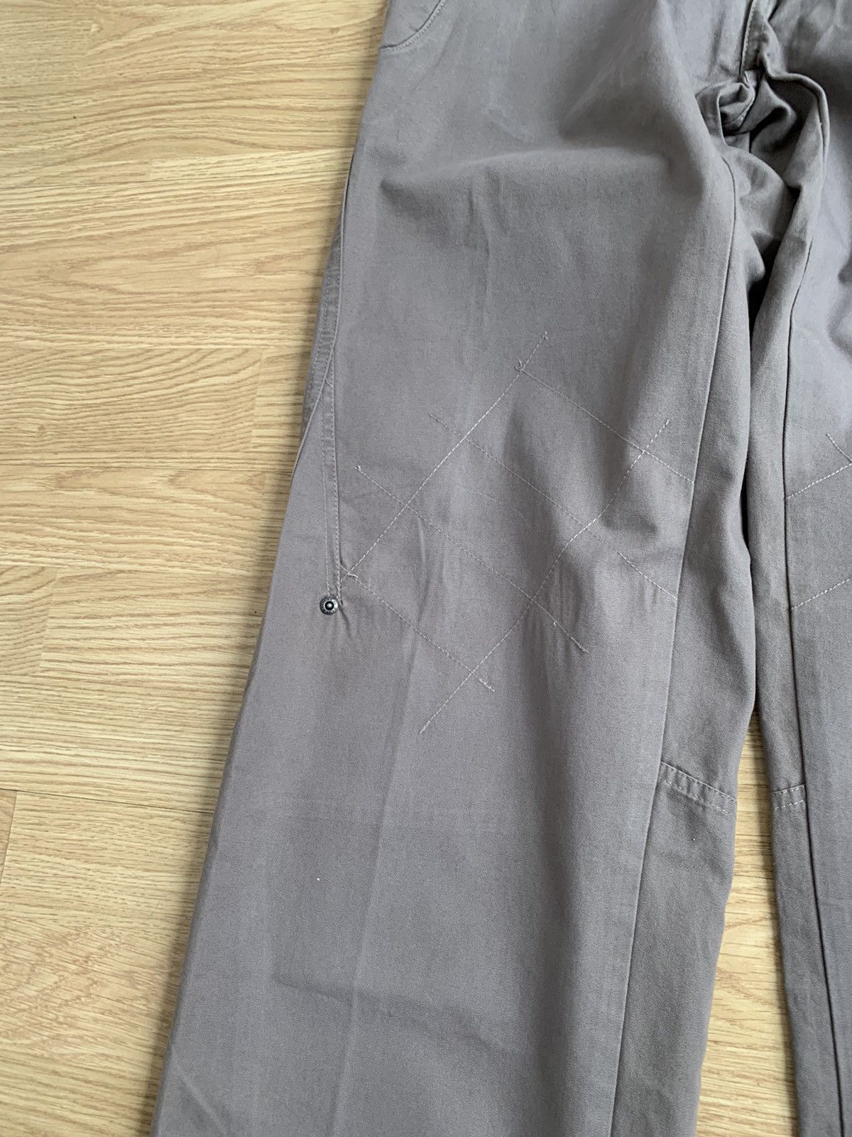 Nike 💥 DS Vintage y2k Nike Brown Cargo Pants Mulitpocket Swoosh Size US 32 / EU 48 - 6 Thumbnail
