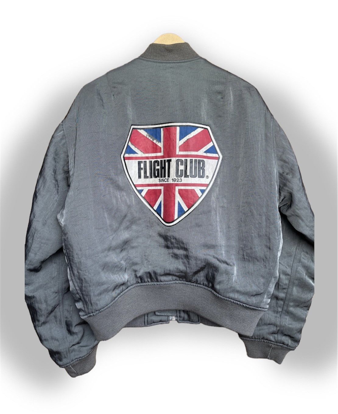 Super Vintage Rare Fight Club Bomber 1980s Jacket