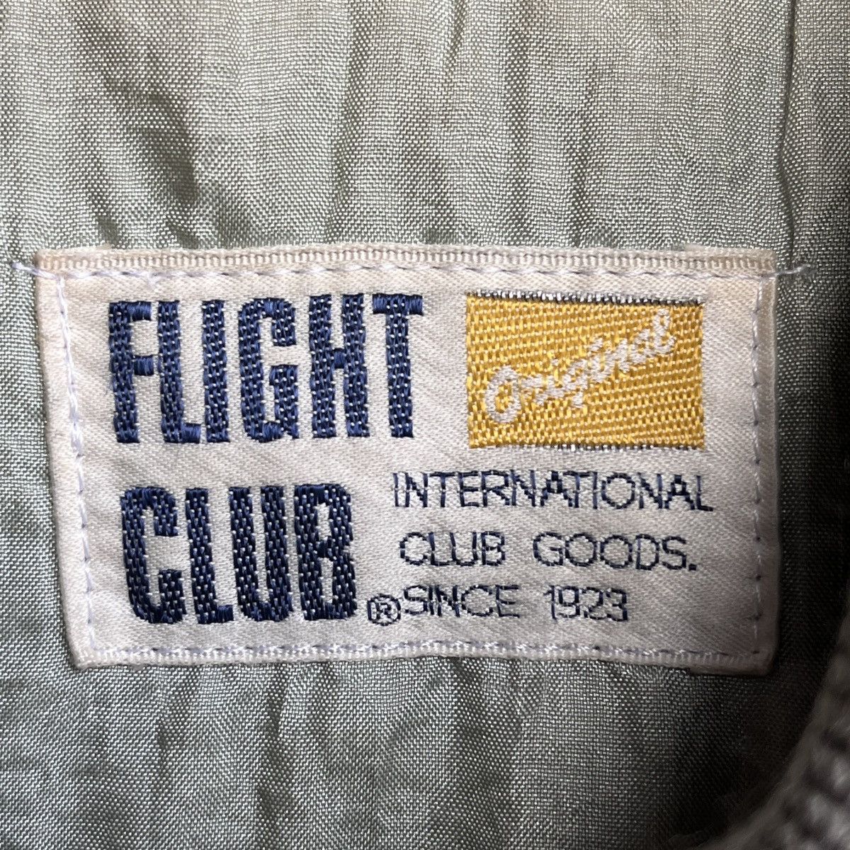 Flight Club × Vintage Super Vintage Rare Fight Club Bomber 1980s Jacket Size US L / EU 52-54 / 3 - 5 Thumbnail