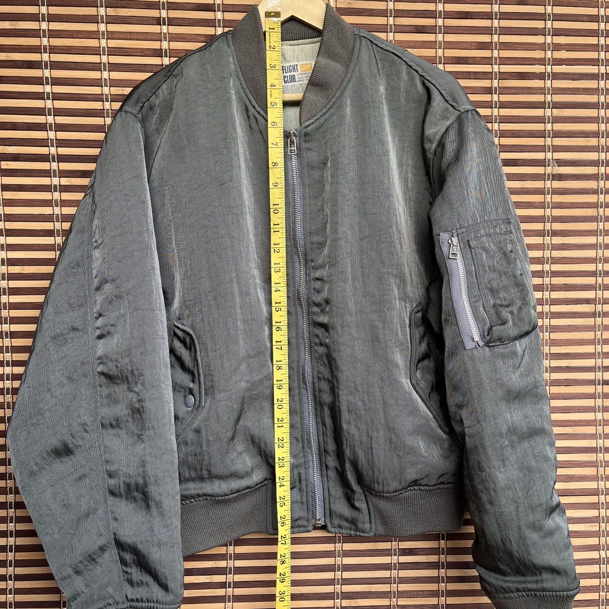 Flight Club × Vintage Super Vintage Rare Fight Club Bomber 1980s Jacket Size US L / EU 52-54 / 3 - 3 Thumbnail