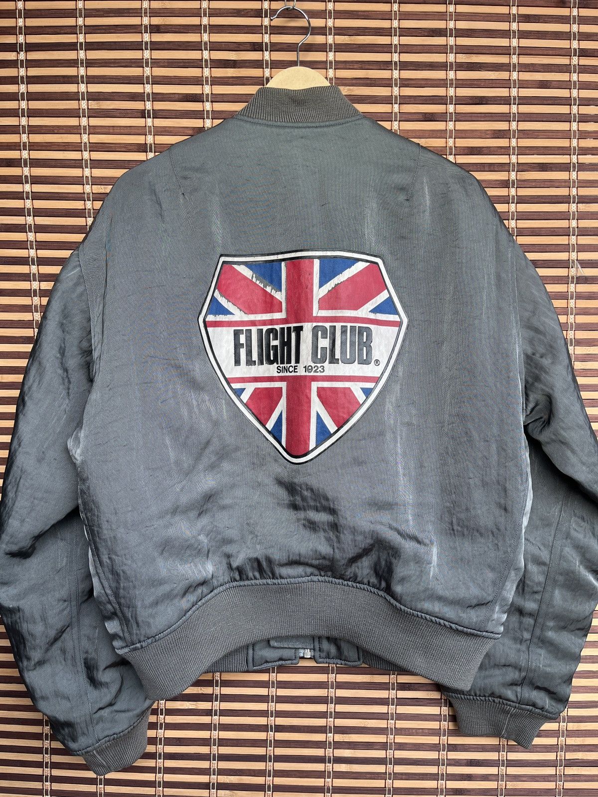 Flight Club × Vintage Super Vintage Rare Fight Club Bomber 1980s Jacket Size US L / EU 52-54 / 3 - 20 Thumbnail