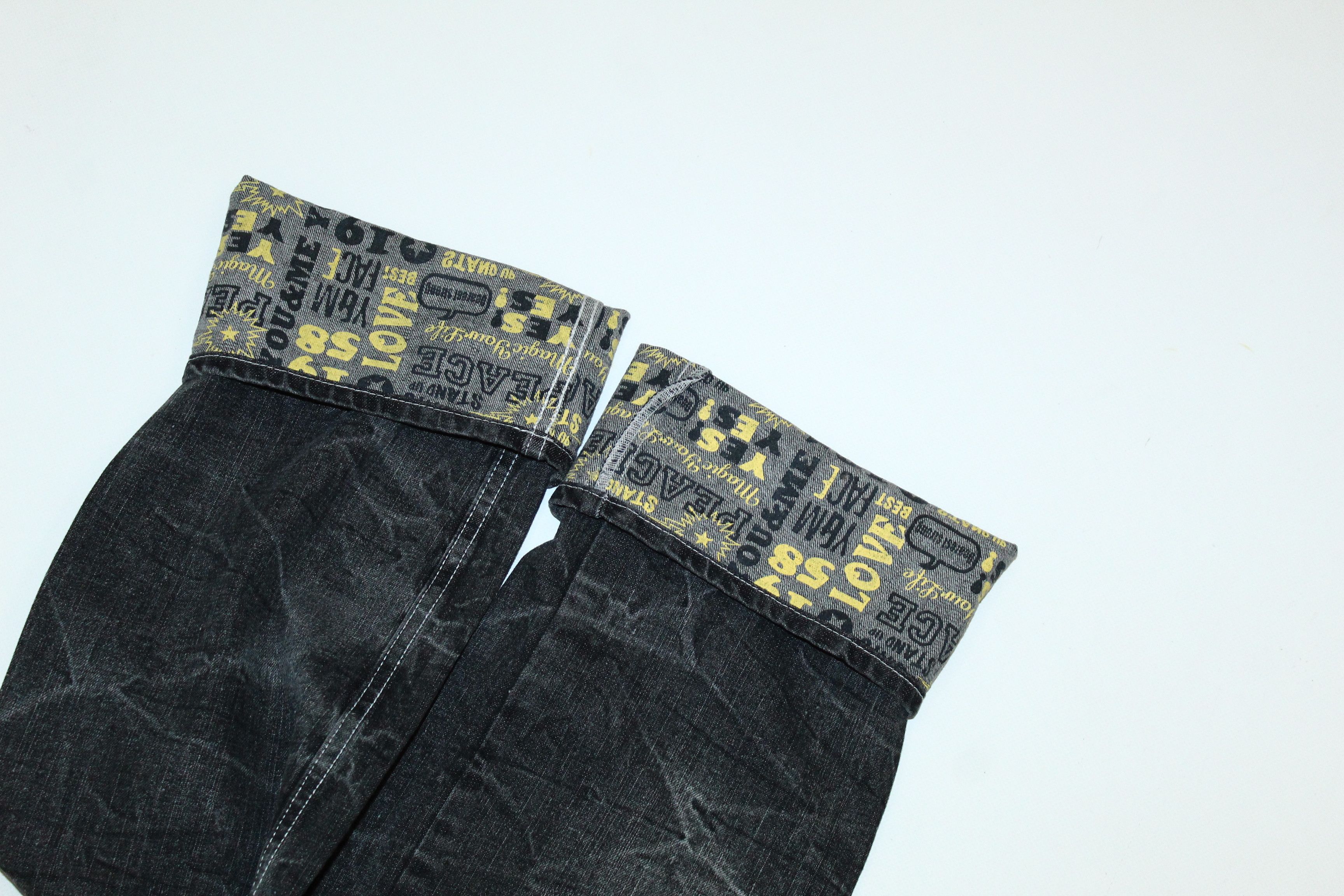 Hysteric Glamour 💥 DOMINATE HANDCRAFTED JEANS DOUBLE WAIST SEDITIONARIES Size US 32 / EU 48 - 11 Thumbnail
