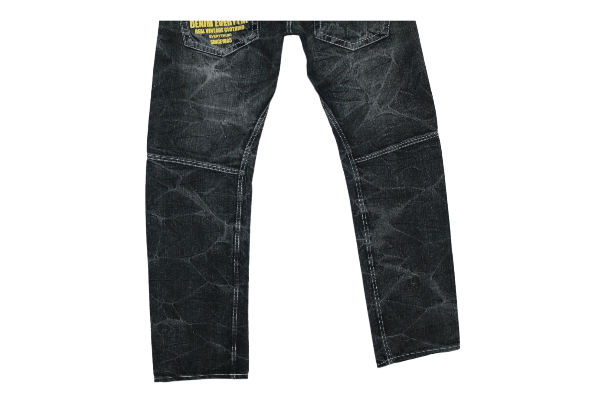 Hysteric Glamour 💥 DOMINATE HANDCRAFTED JEANS DOUBLE WAIST SEDITIONARIES Size US 32 / EU 48 - 8 Thumbnail