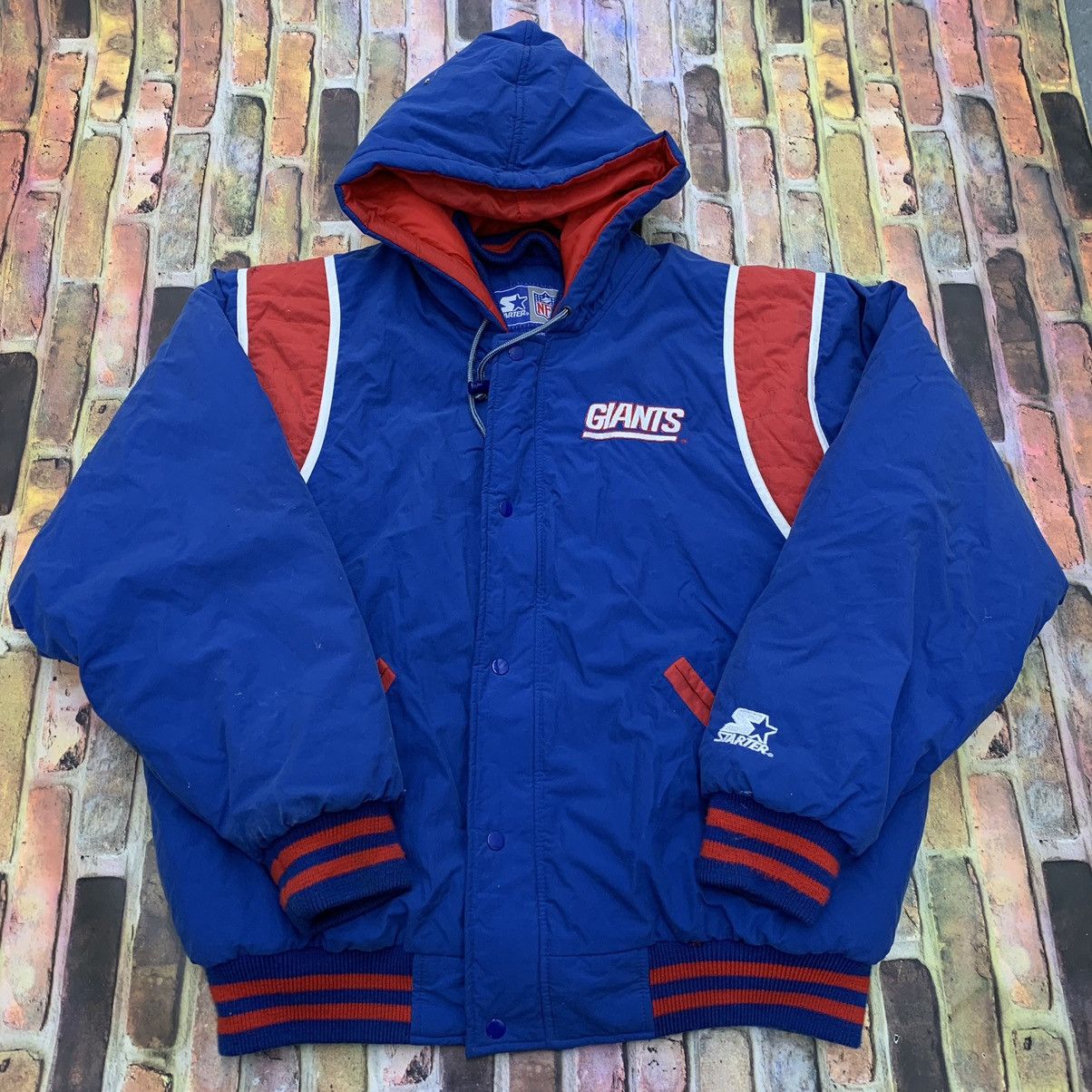 NFL × Starter × Vintage Vintage New York Giants jacket Size US XL / EU 56 / 4 - 2 Thumbnail