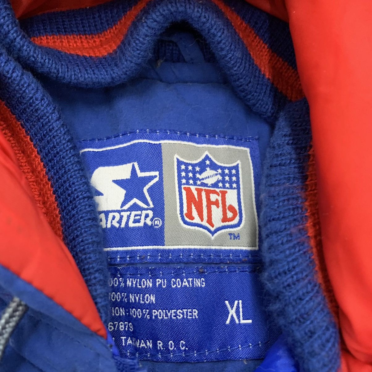 NFL × Starter × Vintage Vintage New York Giants jacket Size US XL / EU 56 / 4 - 4 Thumbnail