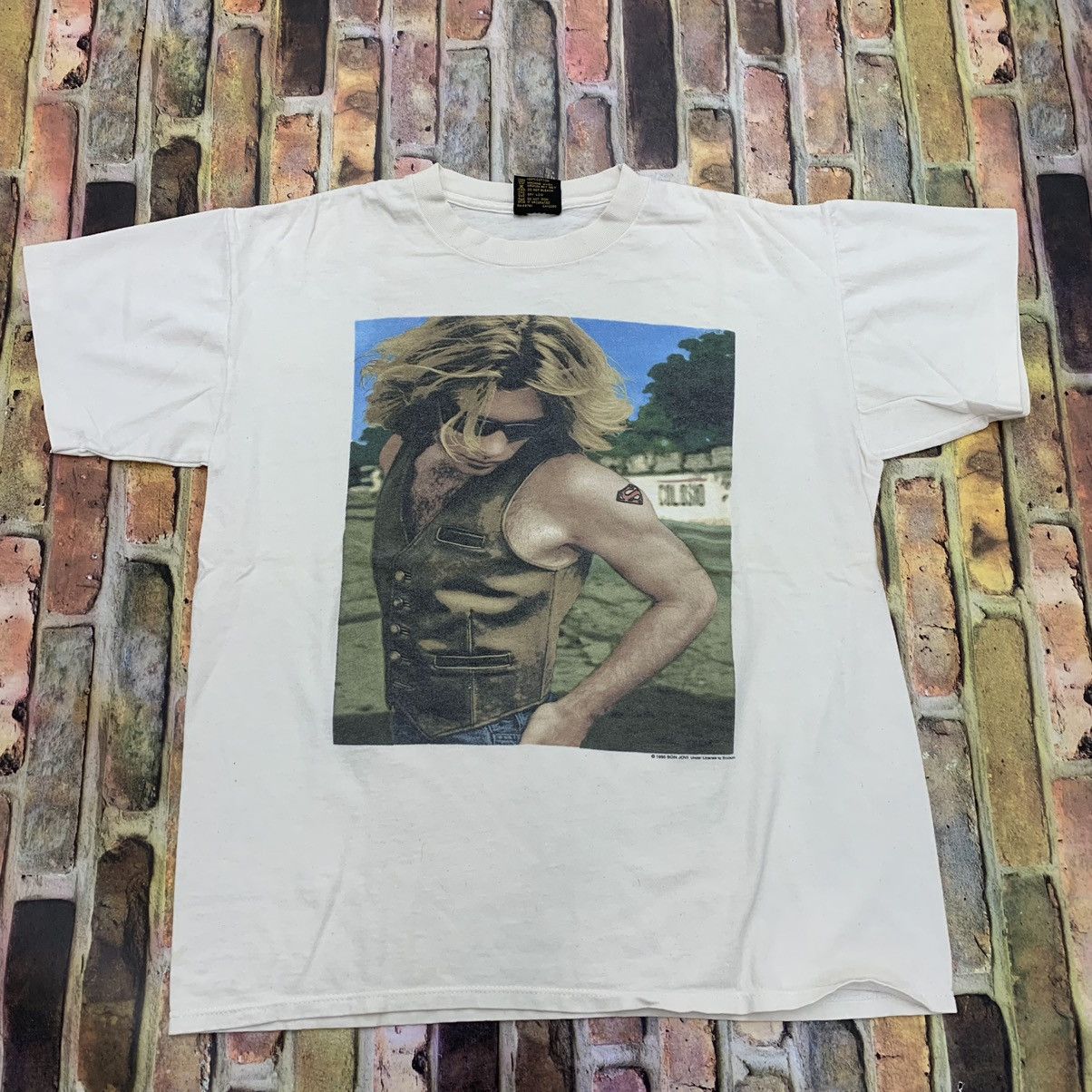 Brockum Vintage Bon Jovi Local Crew T-Shirt XL | Grailed