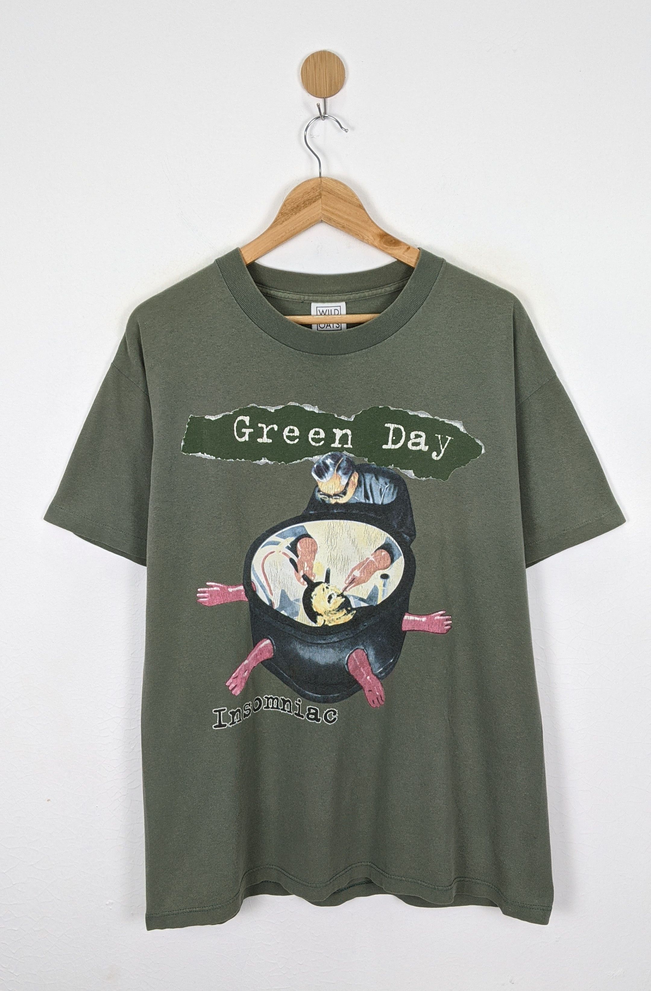 Band Tees Vintage 90s Green Day Insomniack Album Pop Punk shirt Size US L / EU 52-54 / 3 - 1 Thumbnail