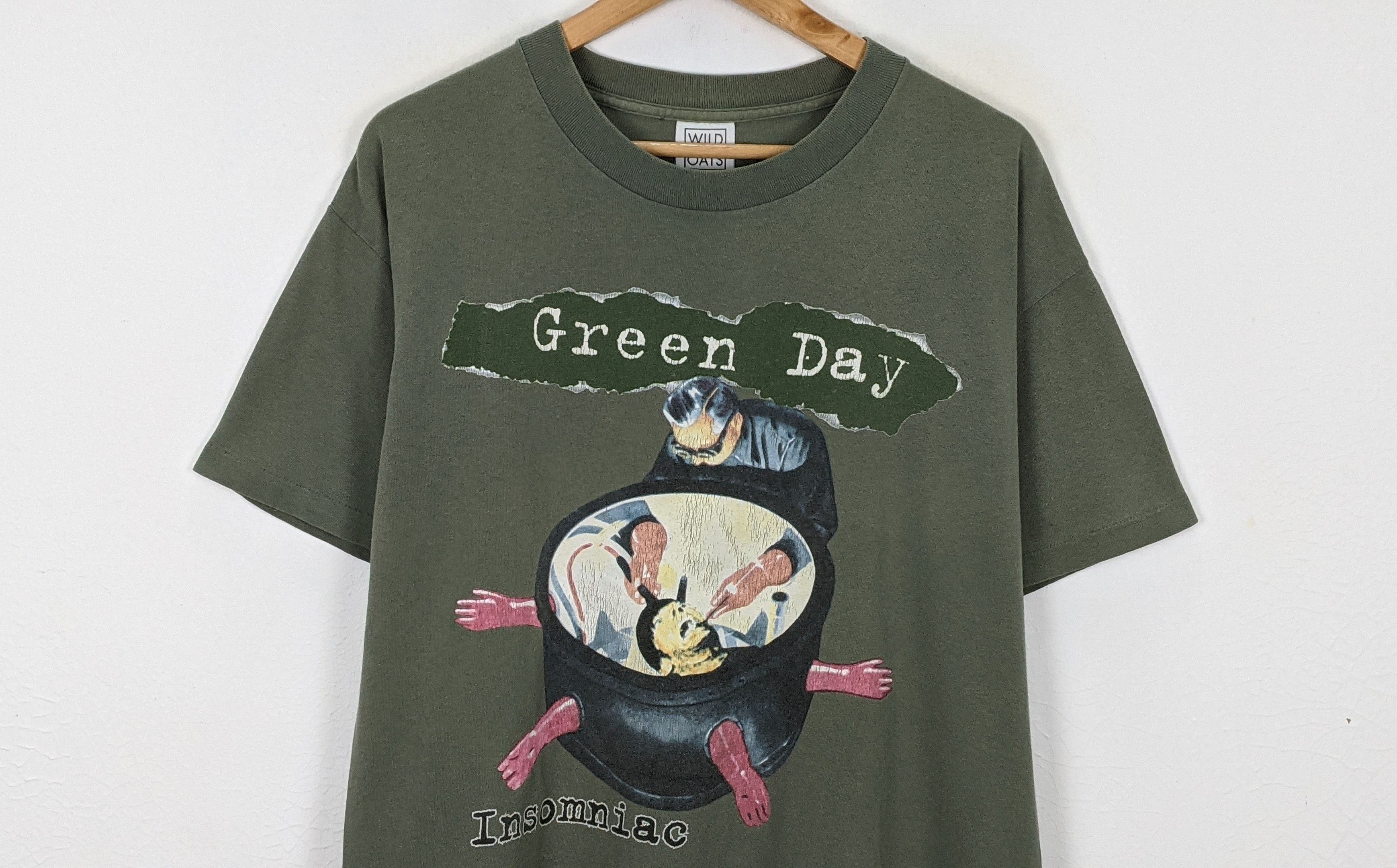 Band Tees Vintage 90s Green Day Insomniack Album Pop Punk shirt Size US L / EU 52-54 / 3 - 3 Thumbnail