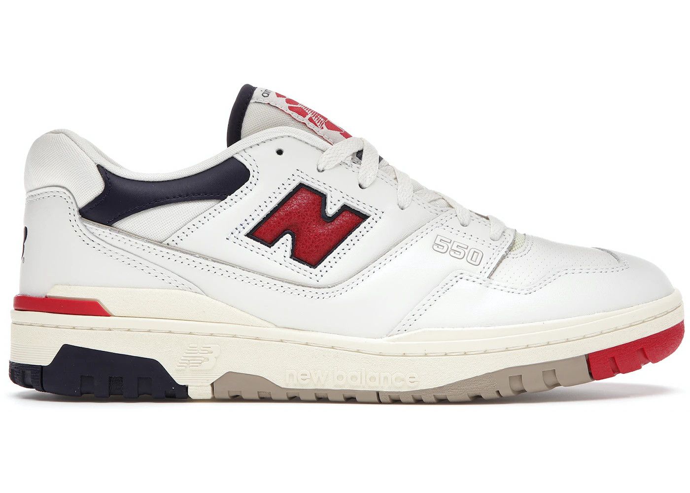 Aime Leon Dore × New Balance New Balance 550 Aime Leon Dore White Navy Red Size US 9.5 / EU 42-43 - 1 Thumbnail