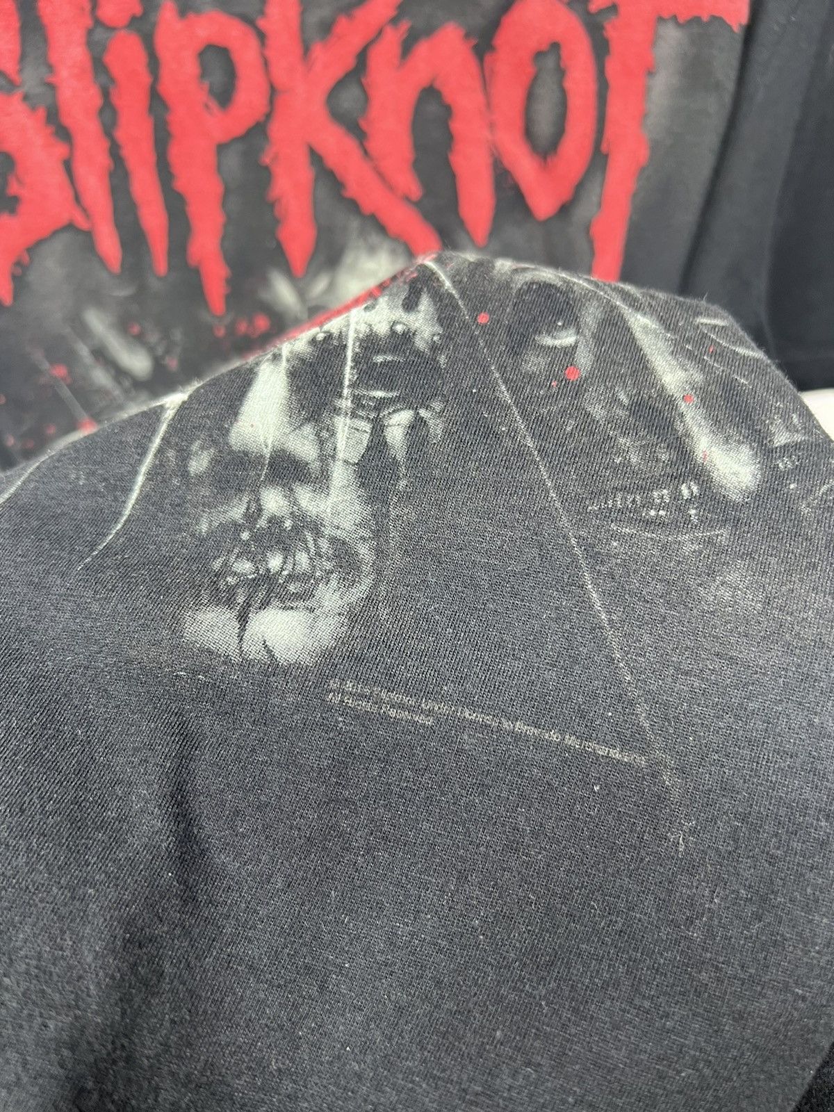 Band Tees × Slipknot Vintage Y2k Slipknot Big Logo T-Shirt 00’s Size US M / EU 48-50 / 2 - 4 Thumbnail