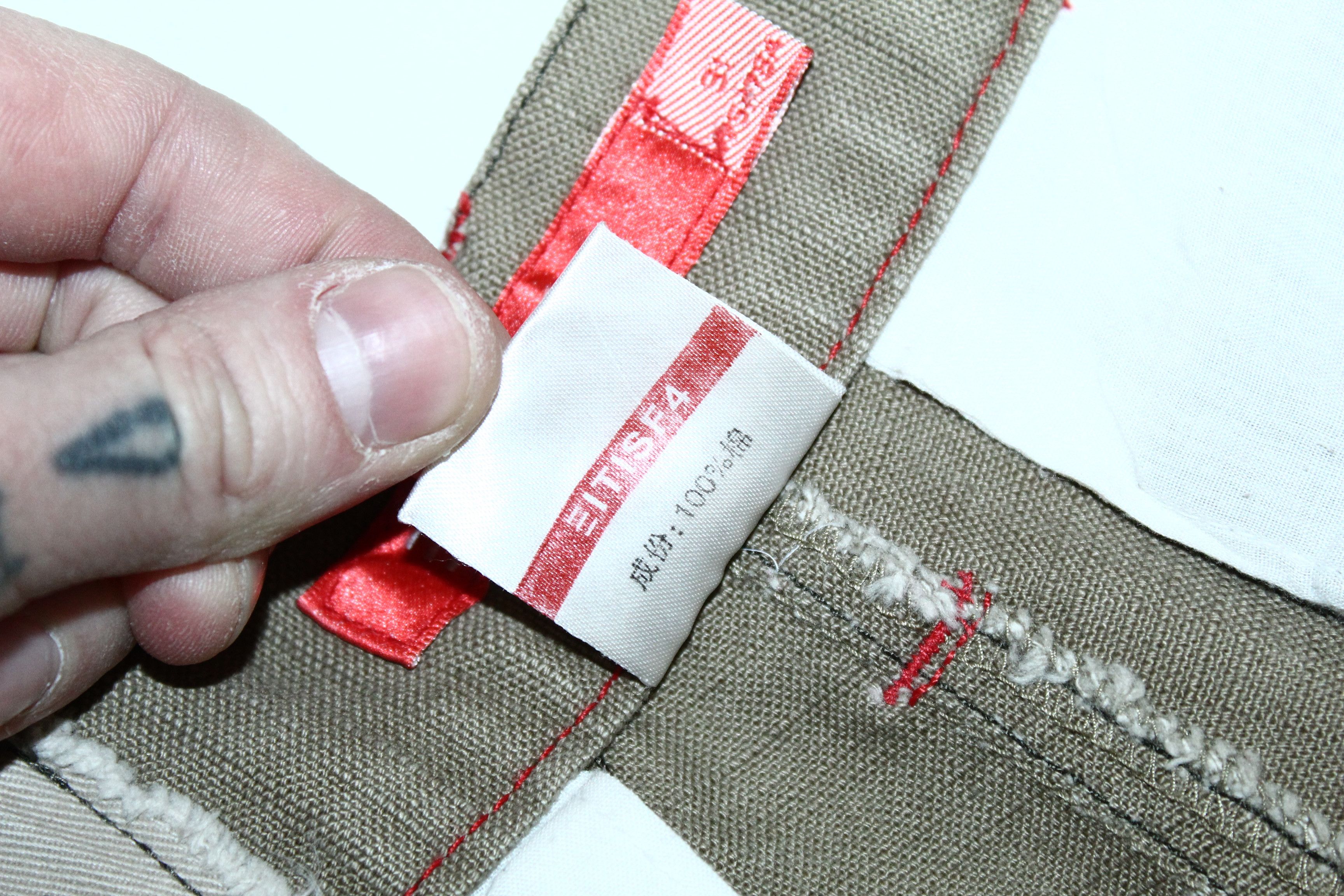 Japanese Brand Y2K🔥 EITISF4 Spring'04 Blood Type utility cargo pants Size US 31 - 12 Thumbnail
