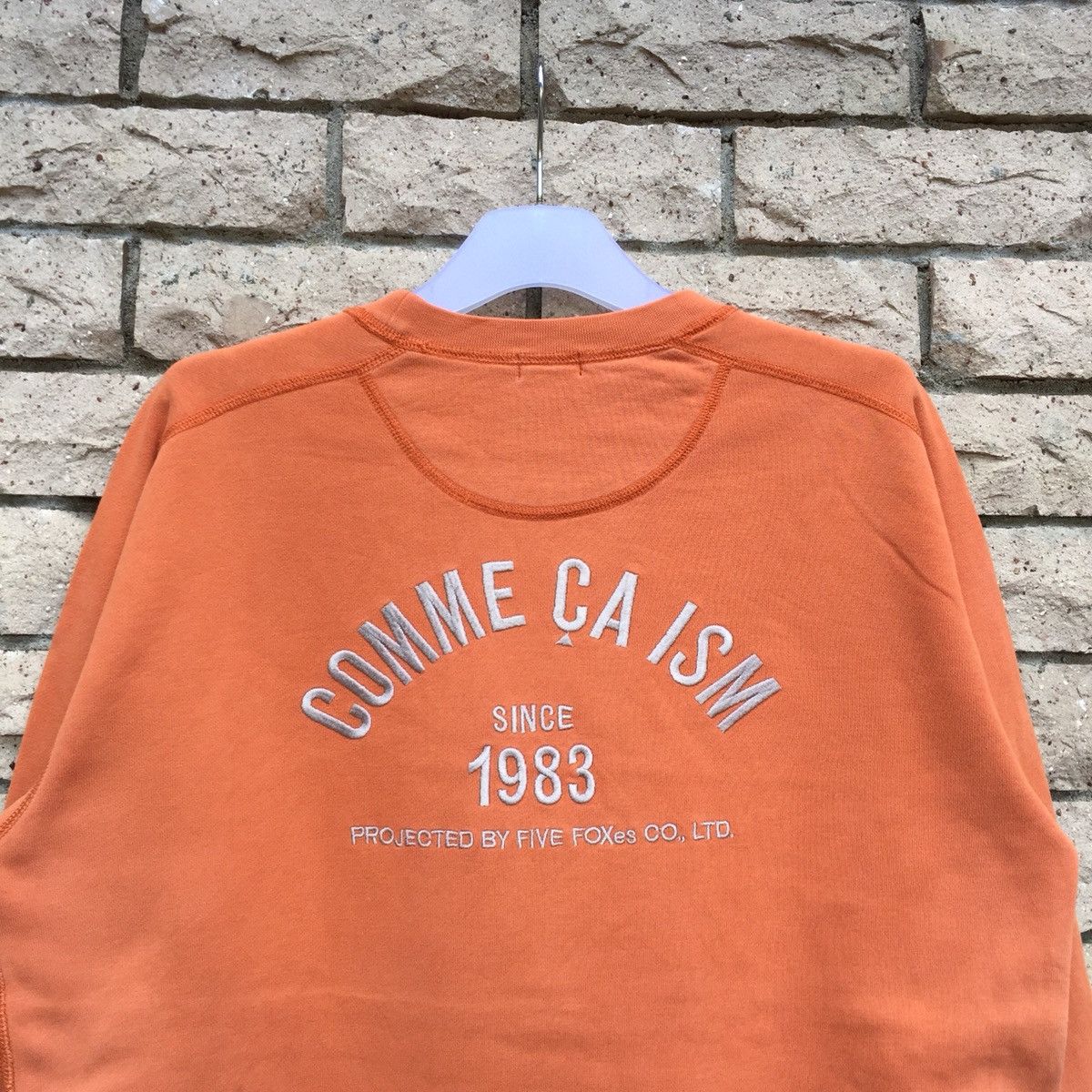 Comme Ca Ism COMME CA ISM sweatshirt spell out embroidered big logo.. Size US M / EU 48-50 / 2 - 3 Thumbnail