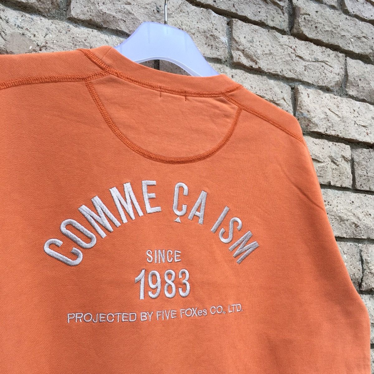 Comme Ca Ism COMME CA ISM sweatshirt spell out embroidered big logo.. Size US M / EU 48-50 / 2 - 2 Thumbnail