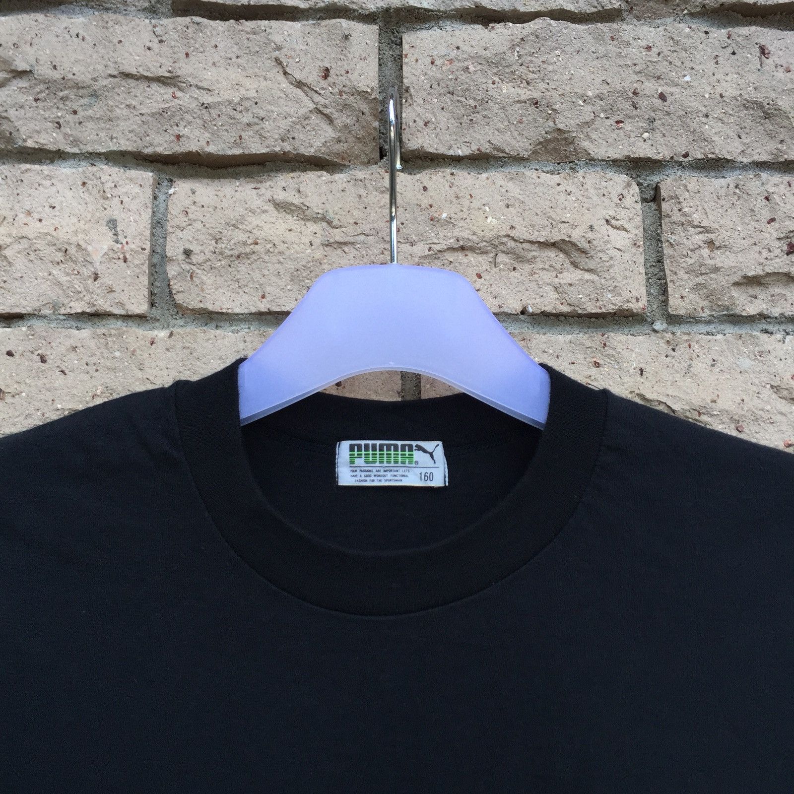 Puma × Vintage Vintage PUMA t shirt spell out big logo.. puma by jaspo.. Size US S / EU 44-46 / 1 - 8 Thumbnail