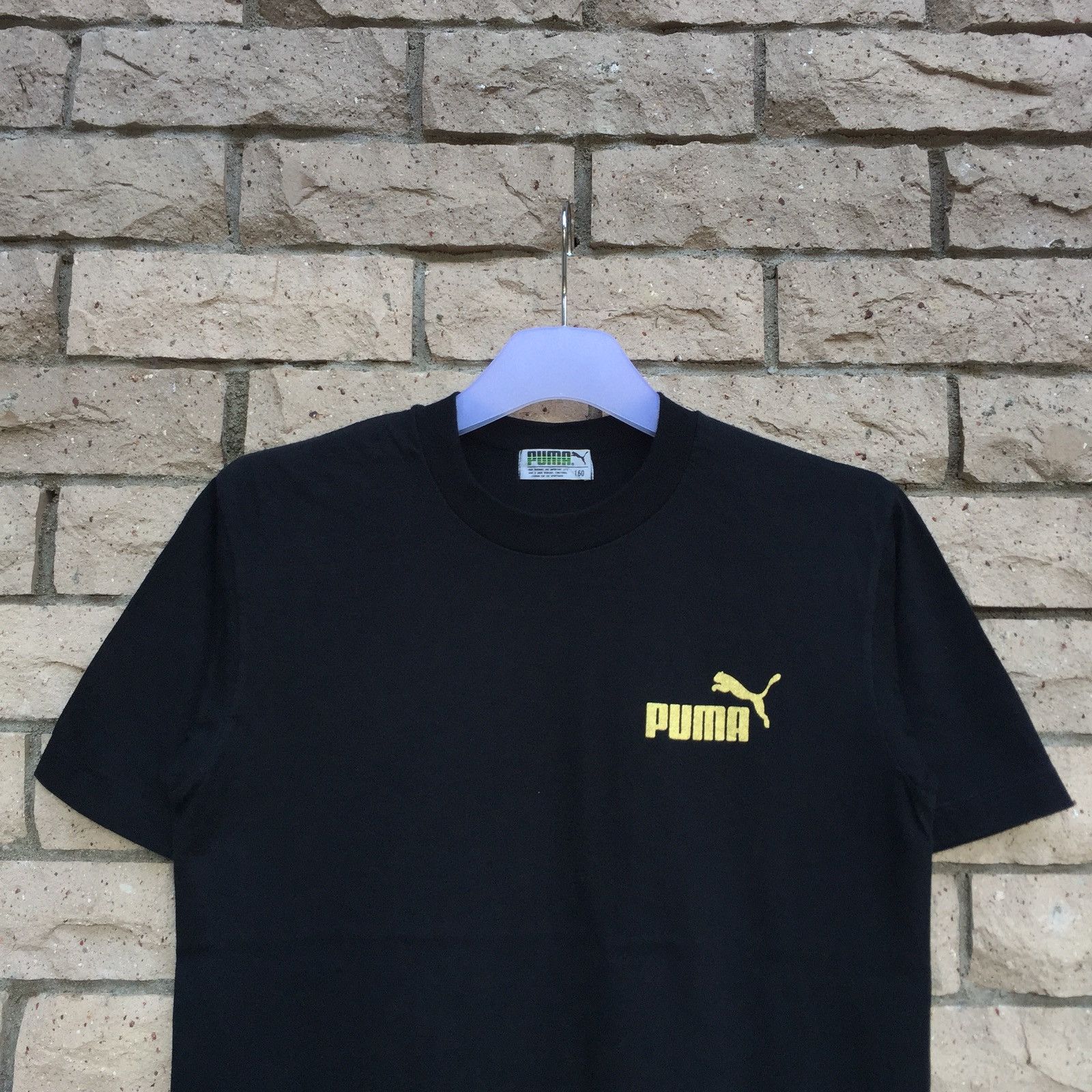 Puma × Vintage Vintage PUMA t shirt spell out big logo.. puma by jaspo.. Size US S / EU 44-46 / 1 - 5 Thumbnail