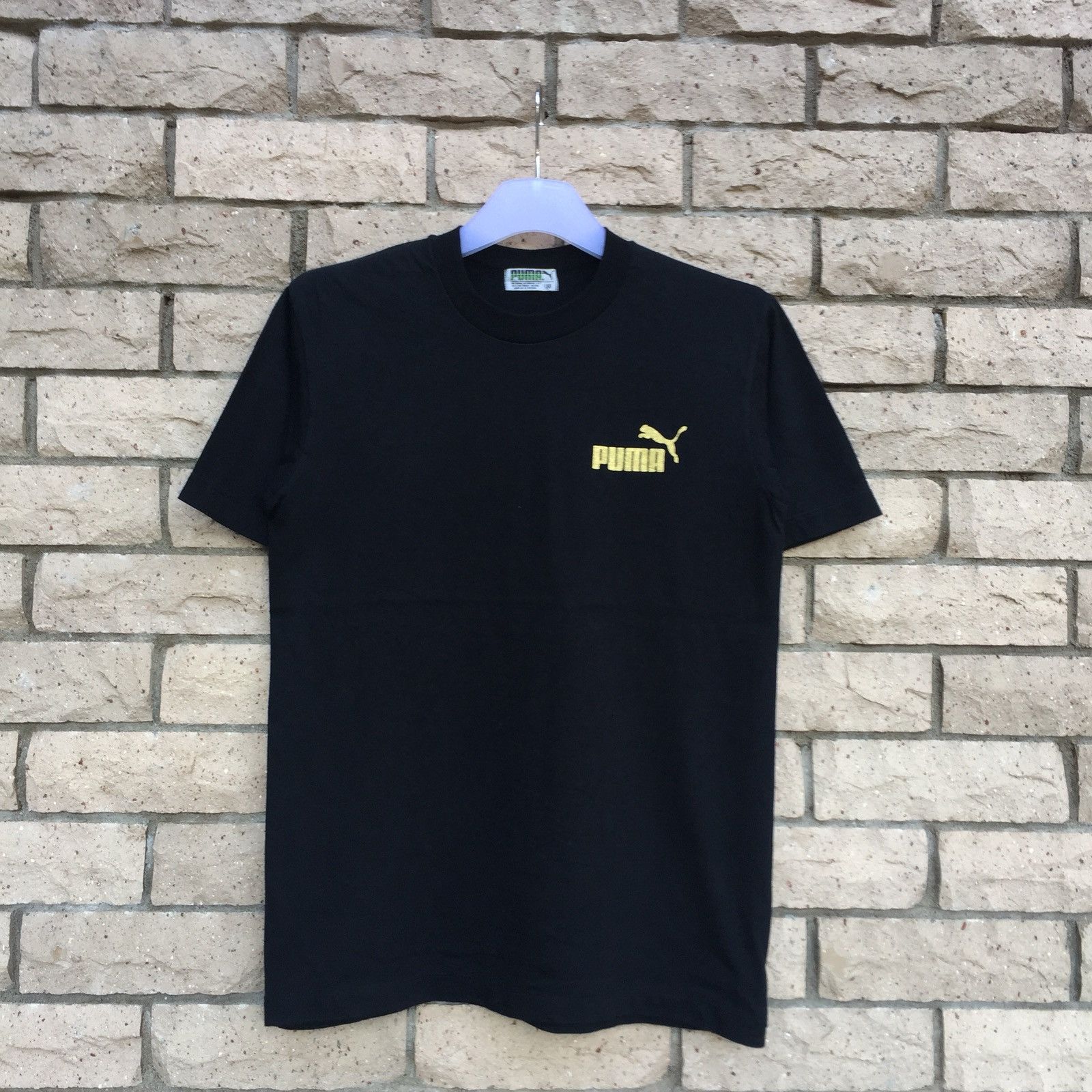 Puma × Vintage Vintage PUMA t shirt spell out big logo.. puma by jaspo.. Size US S / EU 44-46 / 1 - 4 Thumbnail