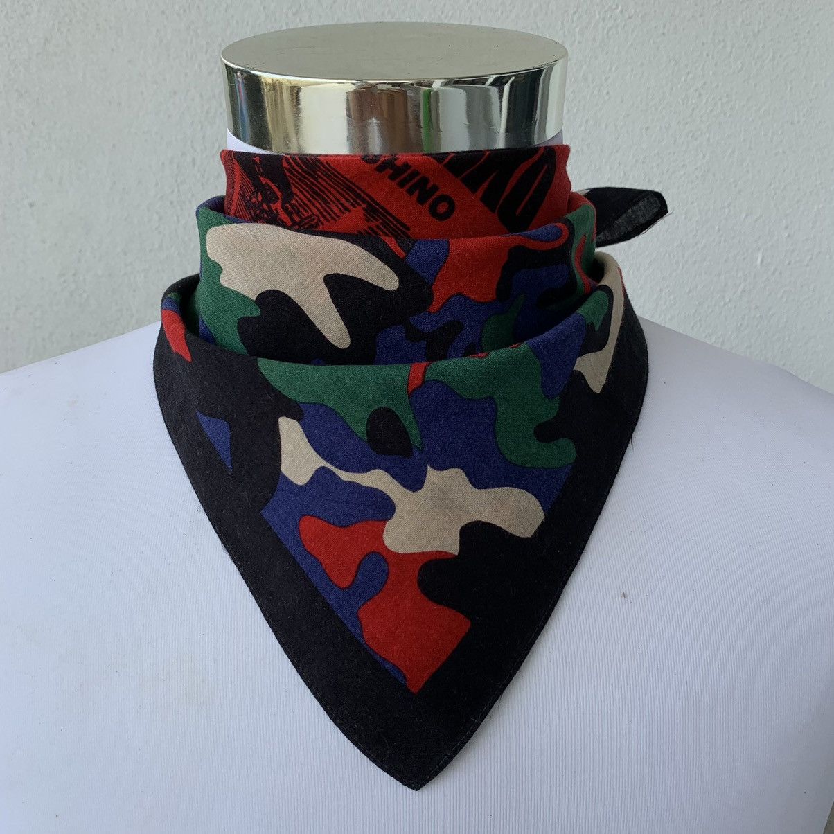 Michiko Koshino × Michiko Koshino London MICHIKO KOSHINO handkerchief bandana handky camo design Size ONE SIZE - 2 Thumbnail