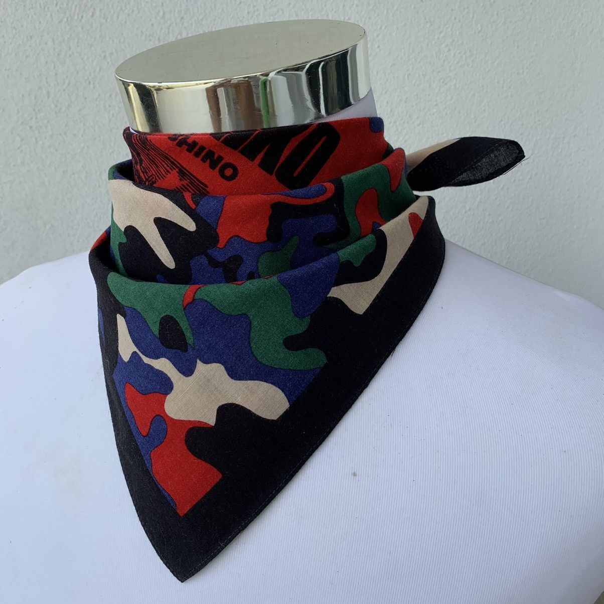 Michiko Koshino × Michiko Koshino London MICHIKO KOSHINO handkerchief bandana handky camo design Size ONE SIZE - 4 Thumbnail