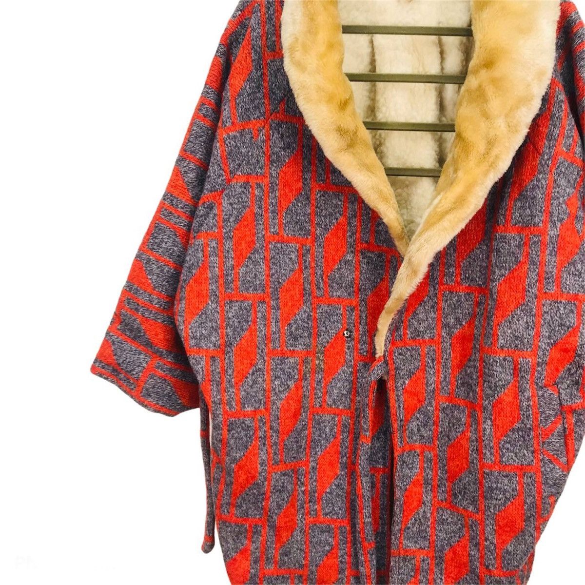 Japanese Brand Vintage japanese kimono knitwear sherpa linen oversized Size US XL / EU 56 / 4 - 3 Thumbnail