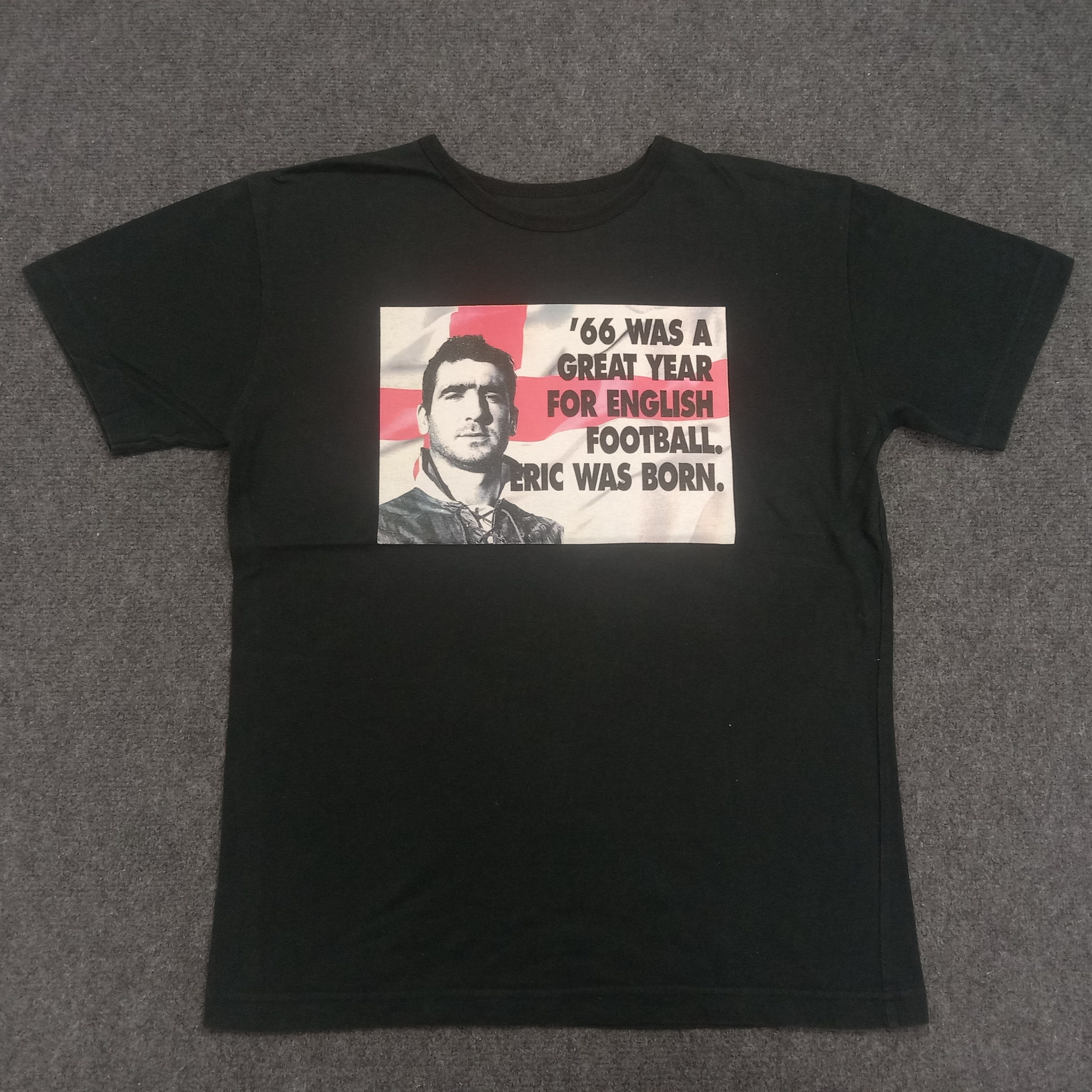 Vintage Eric Cantona Manchester United Legend Tshirt Size US M / EU 48-50 / 2 - 1 Thumbnail