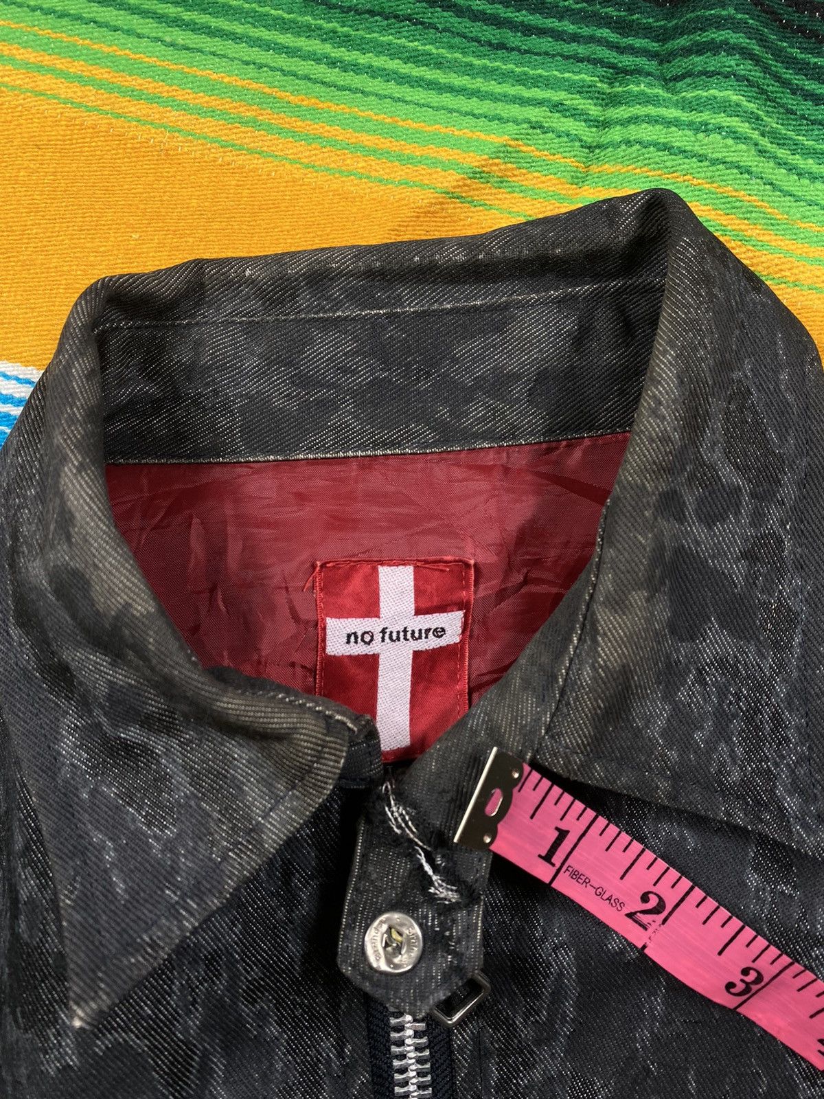 No Future Distressed Leopard Print Jacket By No Future Size US M / EU 48-50 / 2 - 8 Thumbnail