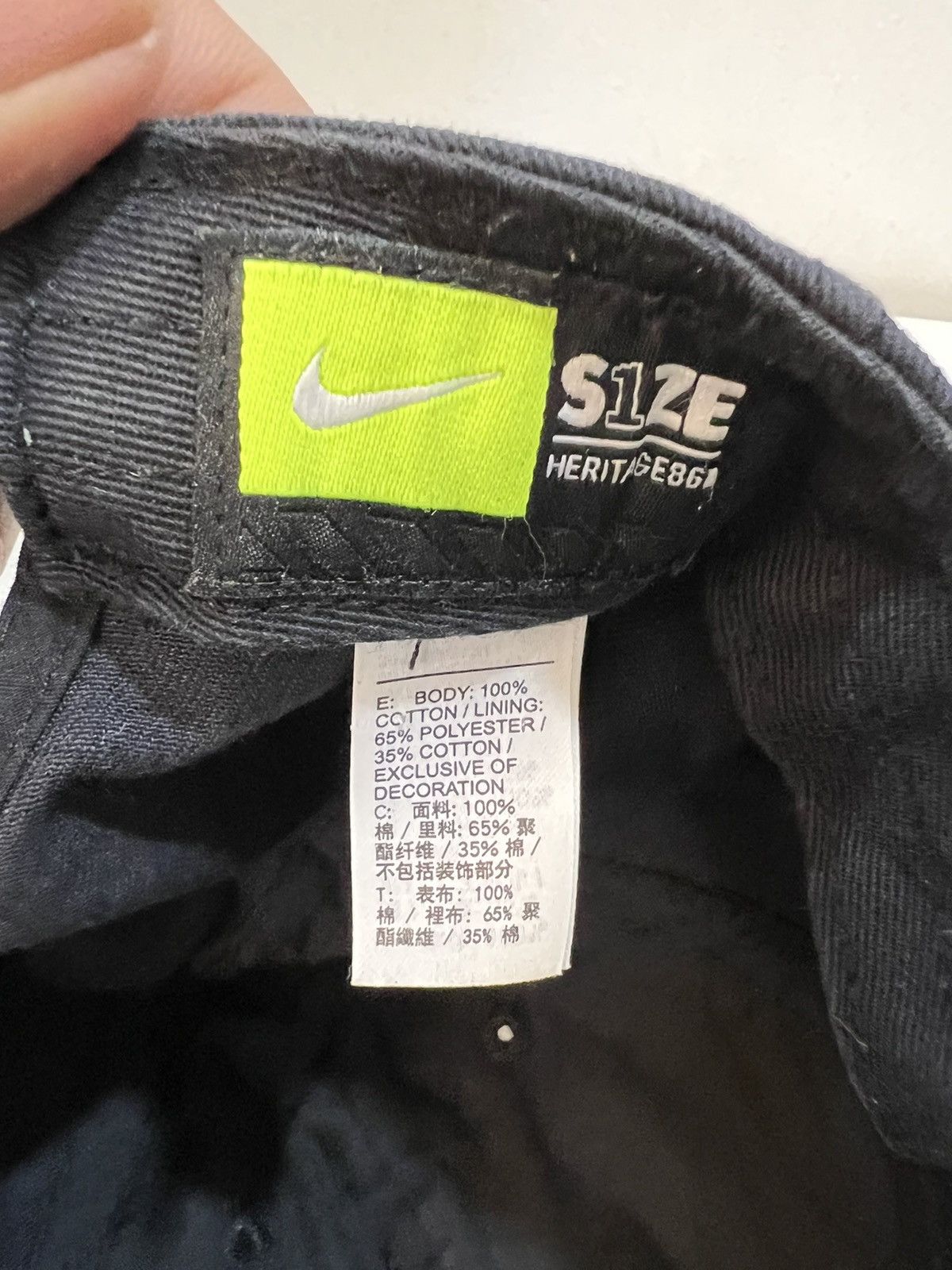 Nike × Vintage Nike Hat Cap Size ONE SIZE - 5 Thumbnail