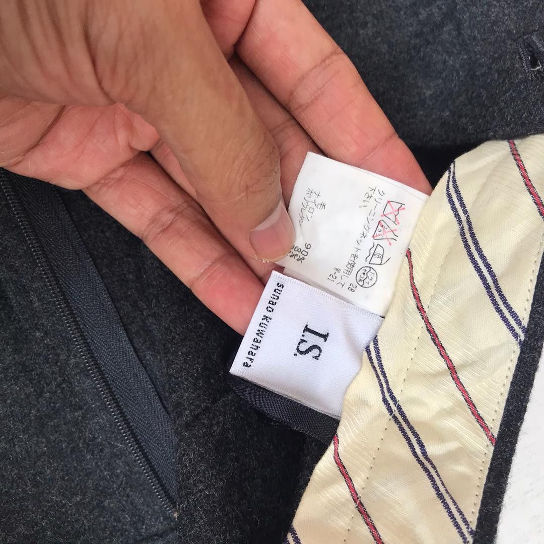 Wool Issey miyake IS sunao kuwahara casual pant W26x28.5