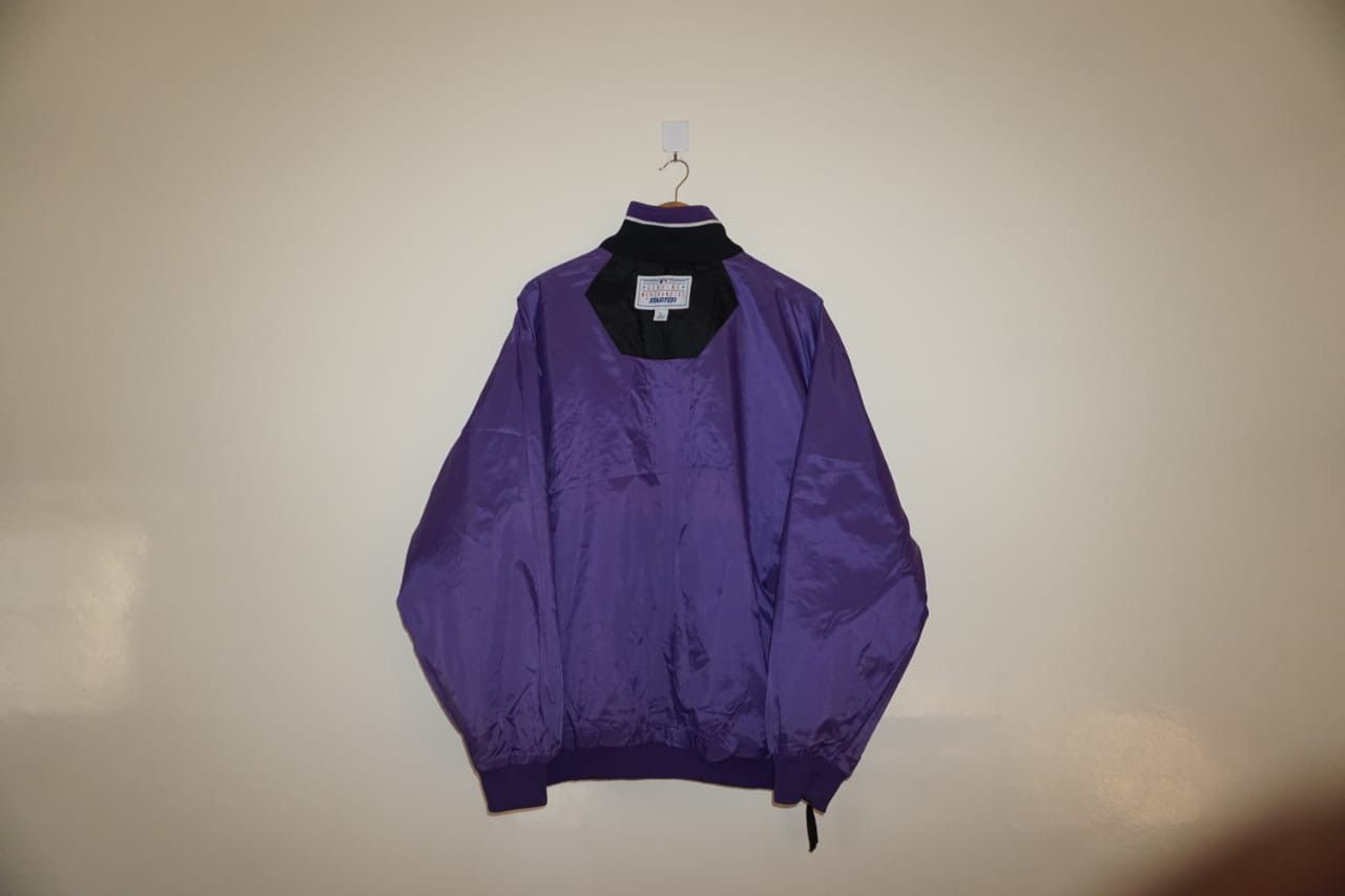 MLB Jacket Colorado Rockies Canvas pro player Vtg 90s Size US L / EU 52-54 / 3 - 10 Thumbnail
