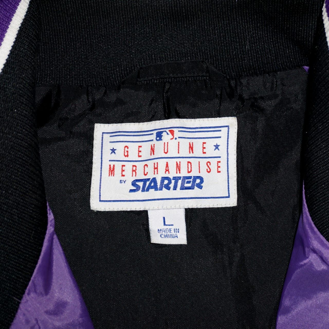 MLB Jacket Colorado Rockies Canvas pro player Vtg 90s Size US L / EU 52-54 / 3 - 15 Thumbnail