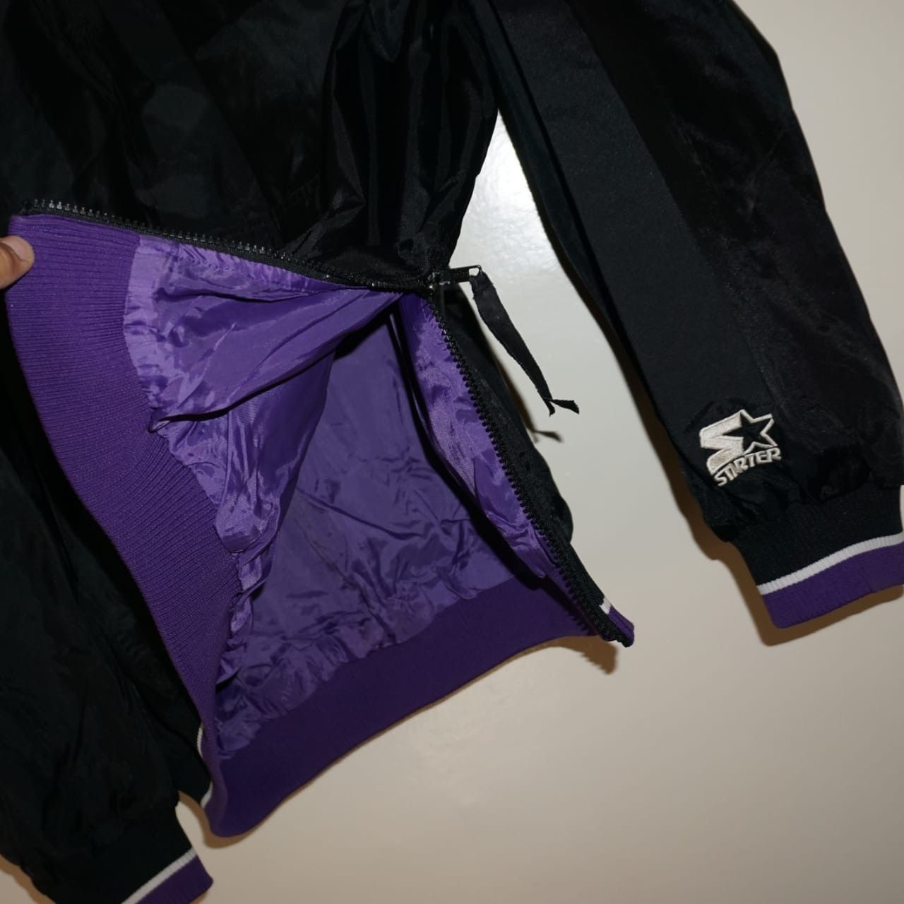 MLB Jacket Colorado Rockies Canvas pro player Vtg 90s Size US L / EU 52-54 / 3 - 9 Thumbnail