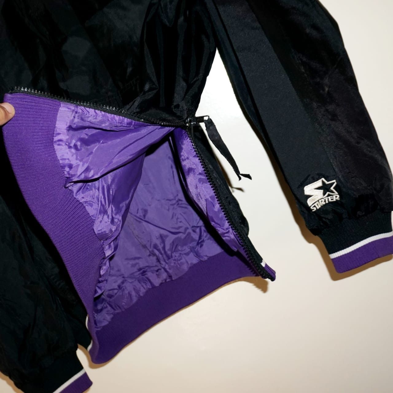 MLB Jacket Colorado Rockies Canvas pro player Vtg 90s Size US L / EU 52-54 / 3 - 14 Thumbnail