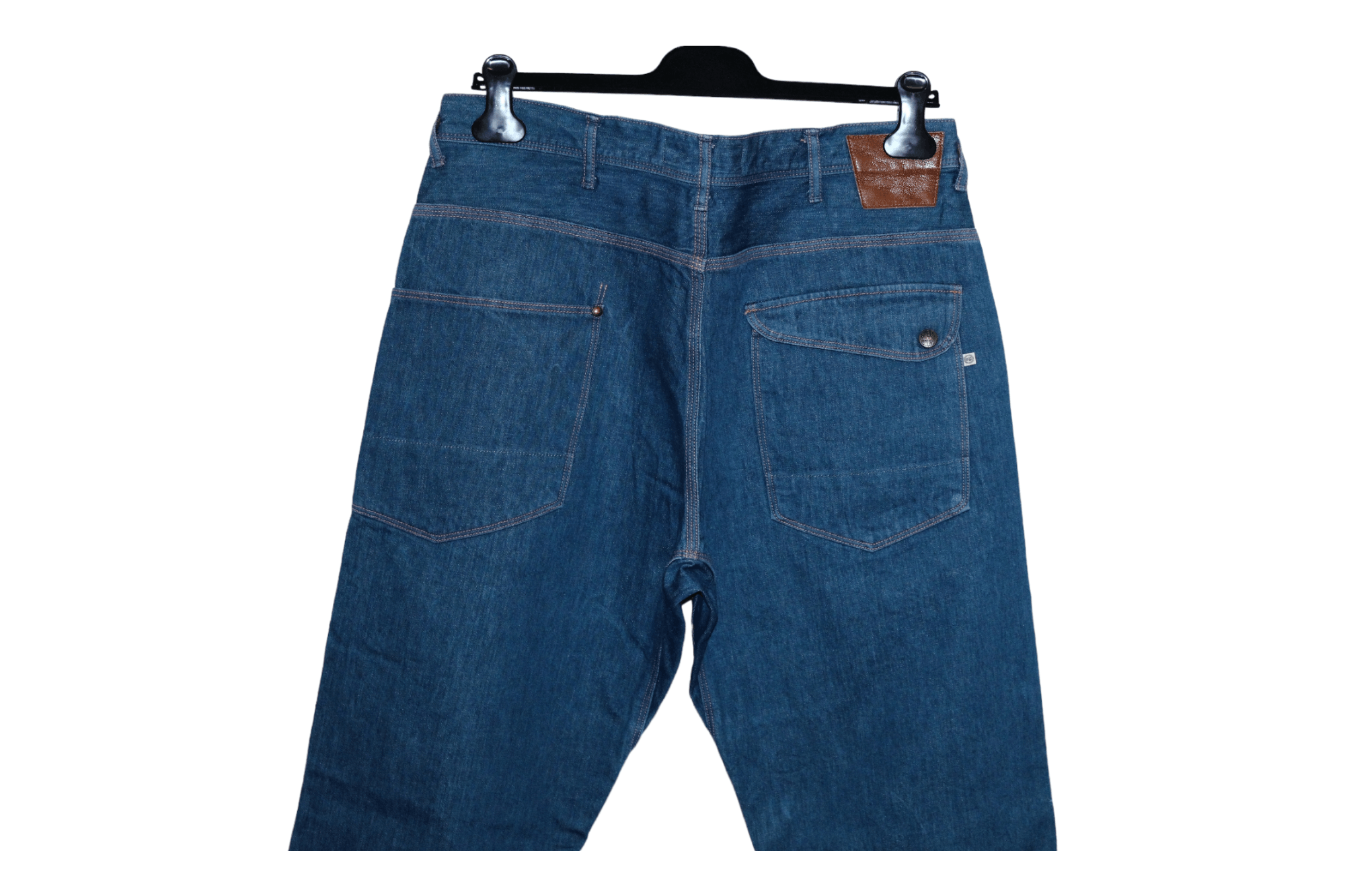 Spellbound SPELLBOUND Tapered Denim Work Pants Japan Made Triple Stitch Size US 34 / EU 50 - 4 Thumbnail