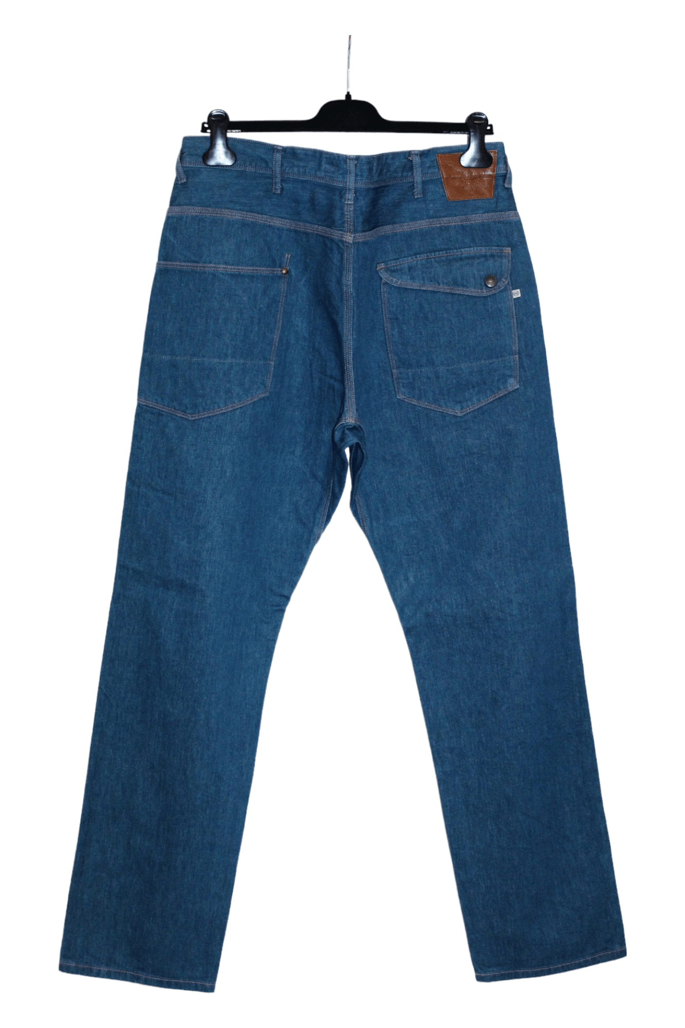 Spellbound SPELLBOUND Tapered Denim Work Pants Japan Made Triple Stitch Size US 34 / EU 50 - 11 Thumbnail
