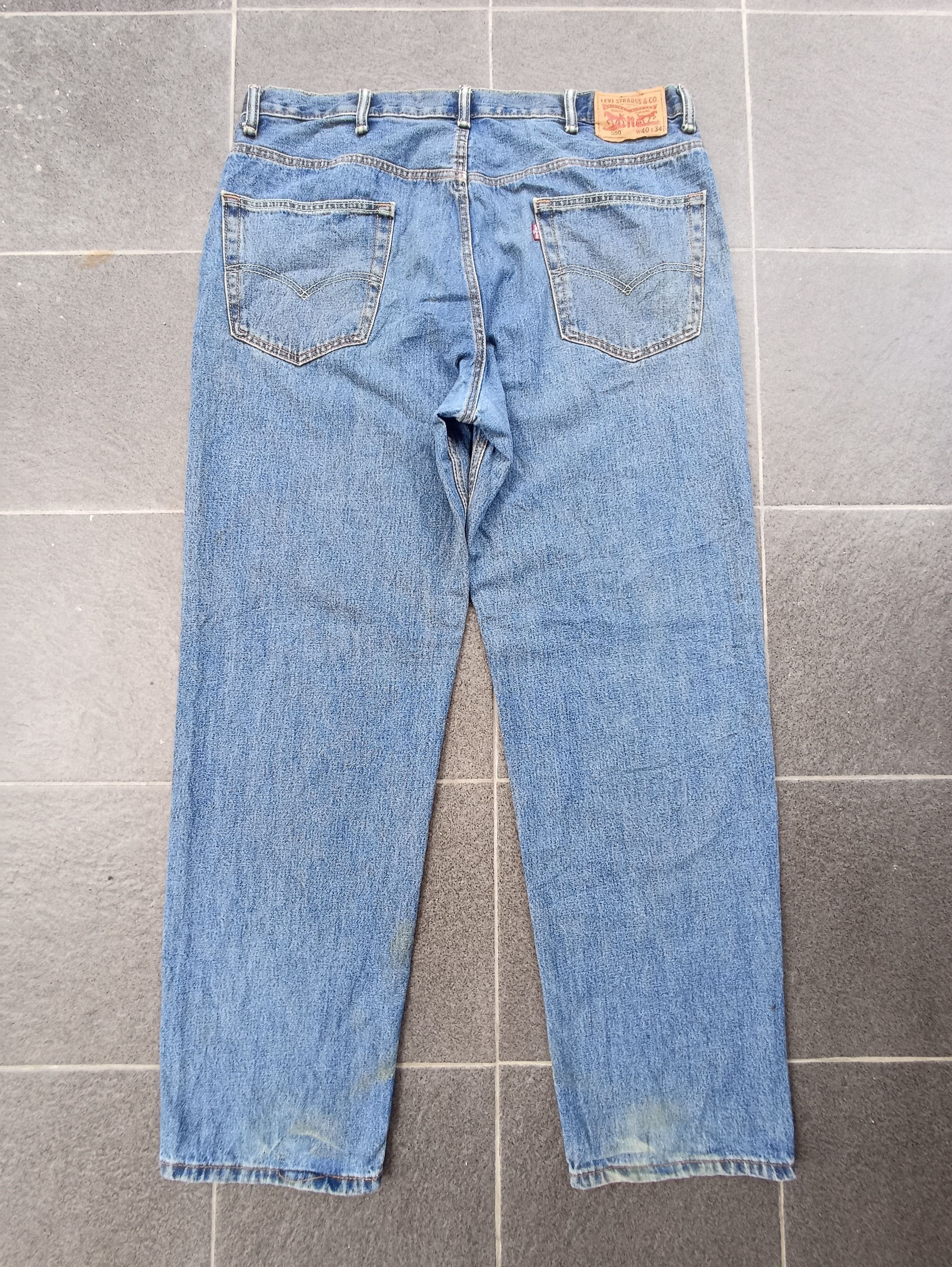 Jean × Levi's × Vintage Vintage Levis 550 Blue Wash Jeans - J220 Size US 40 / EU 56 - 2 Thumbnail